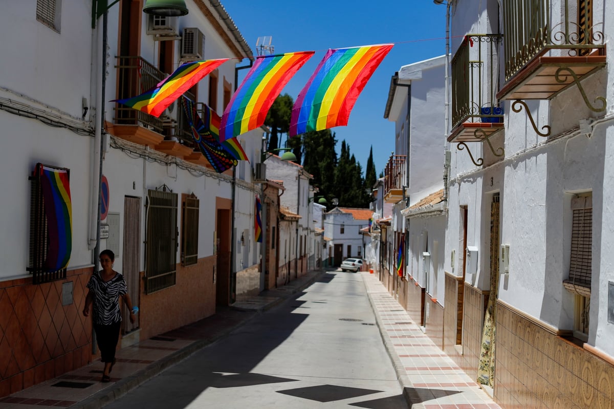 Spanish village filled with rainbows after police take down Pride flag | London Evening Standard