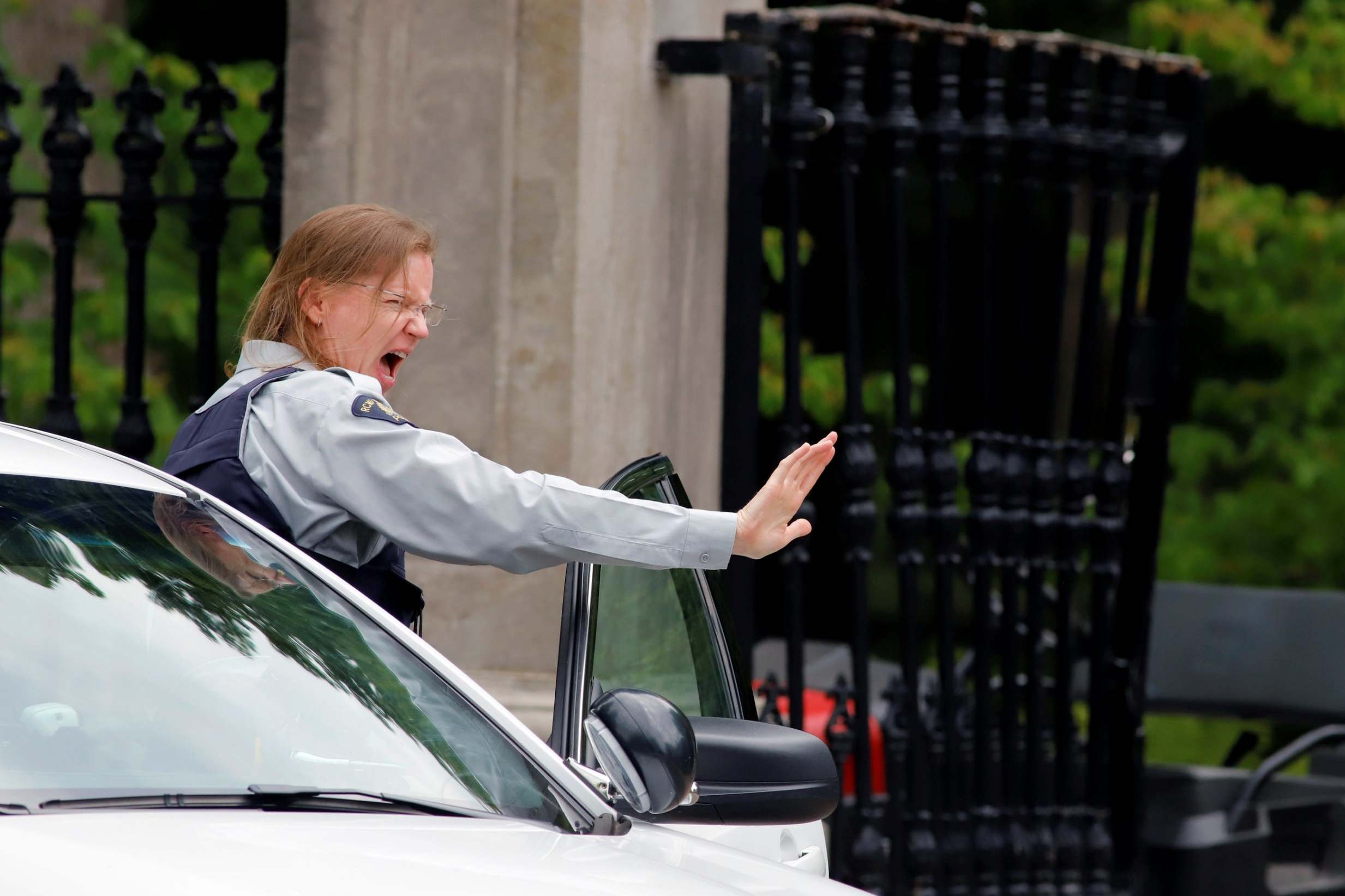 Armed man arrested after smashing through Canadian PM's property