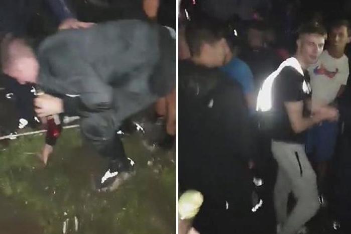 Police helicopter scrambled as officers break up illegal rave