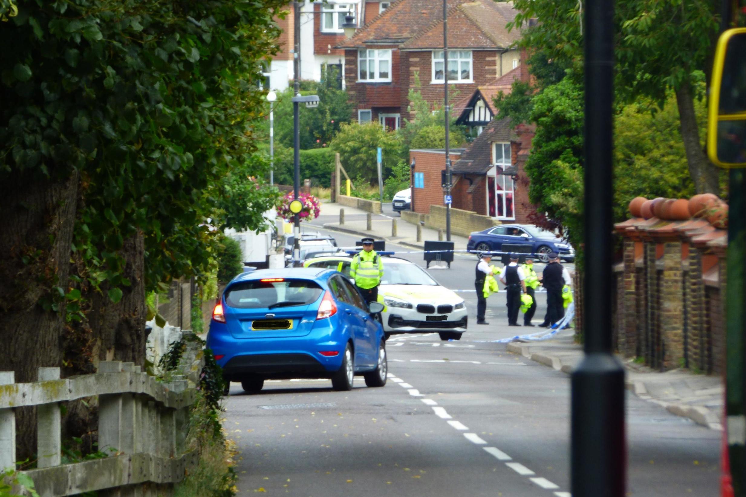 Three arrests after pedestrian killed by van after Bromley stabbing
