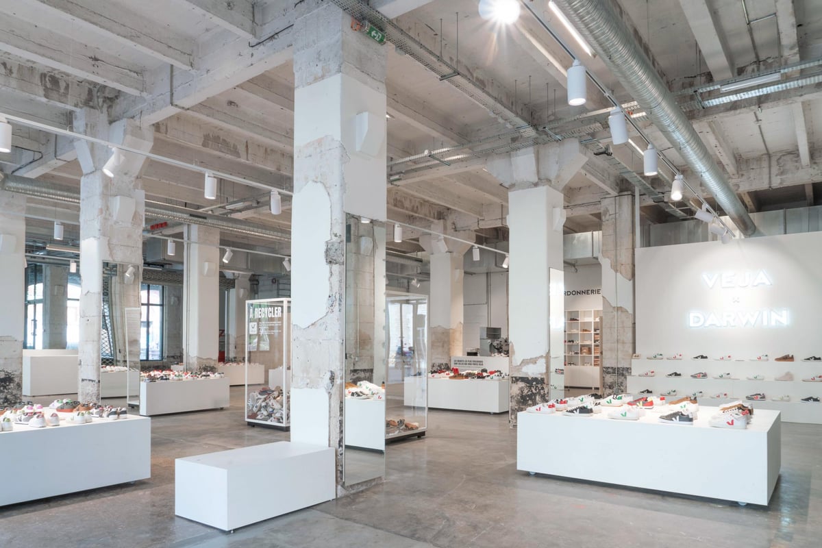 Vegan brand Veja opens first sustainable Test Hub to clean, restore and recycle your old trainers | London Evening Standard