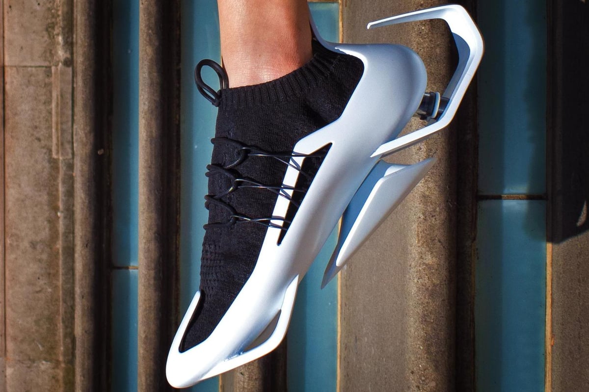 Back to the Future-style trainers by RCA designer will help you glide around London | London Evening Standard