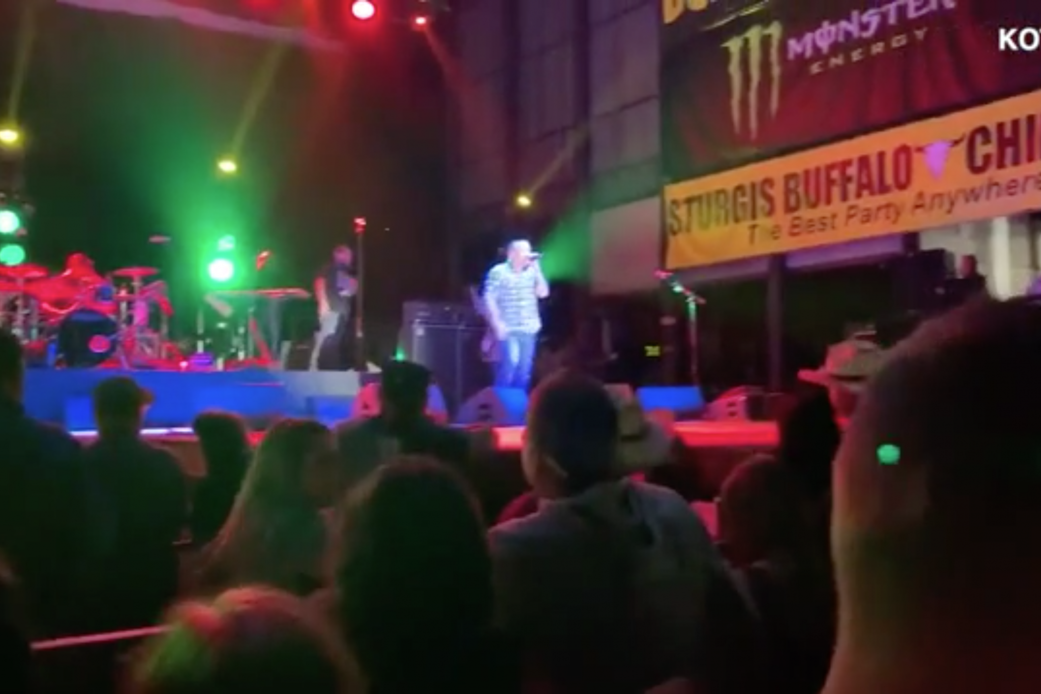 Singer yells 'f**k that Covid s***' as he performs to packed crowd