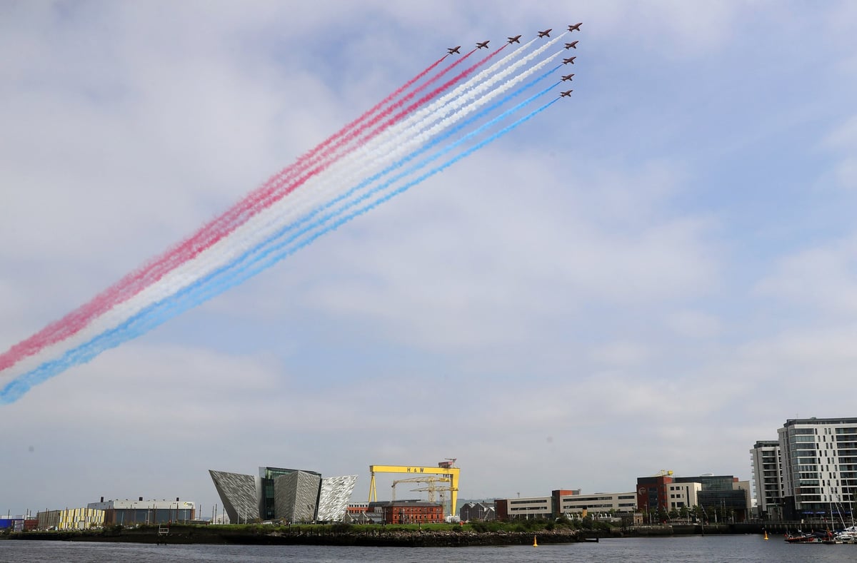 VJ Day commemorations: Red Arrows flypast cancelled in London, Cardiff and Edinburgh due to bad weather | London Evening Standard