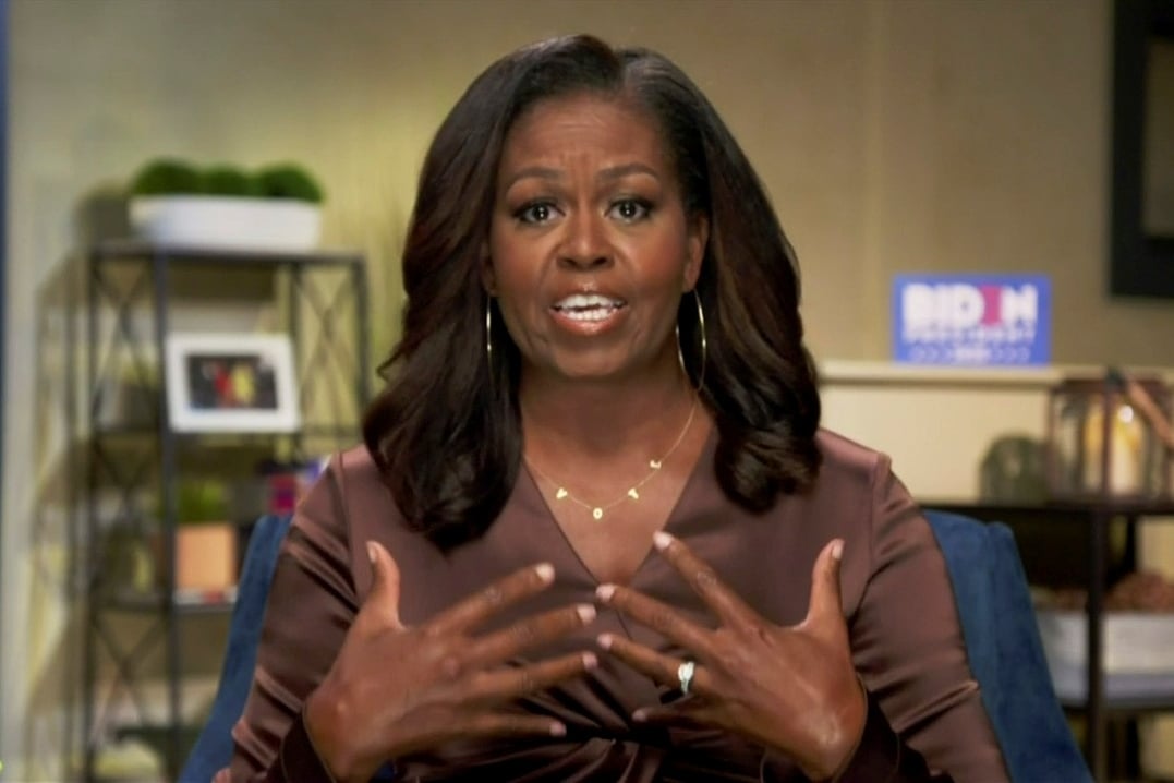 Michelle Obama's 'VOTE' necklace causes sales to rocket for jewellery brand | London Evening Standard
