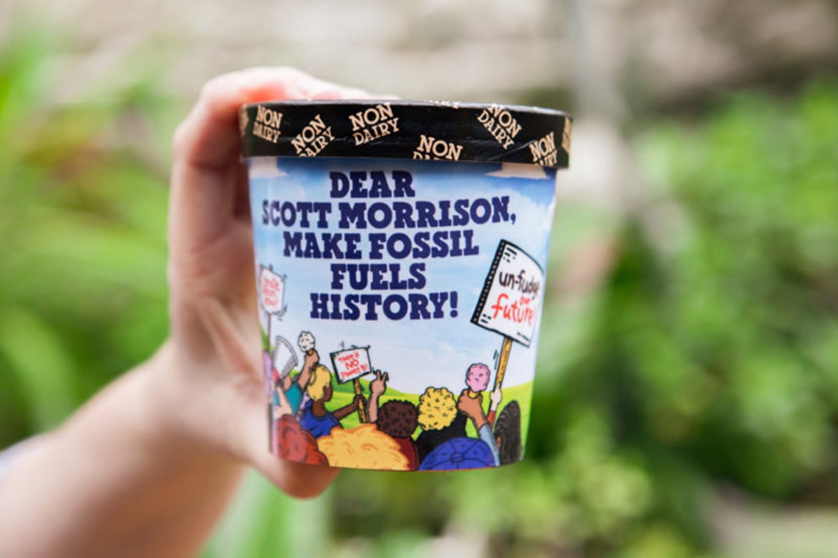 Ben and Jerry's launch new flavour urging Australian government to scrap fossil fuels for good and tackle climate change | London Evening Standard