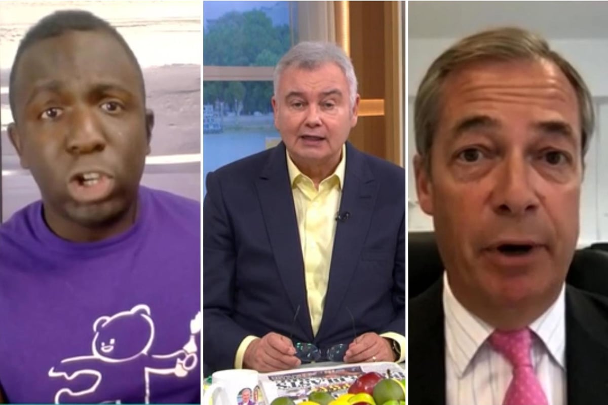 Femi Oluwole clashes with This Morning's Eamonn Holmes and Nigel Farage over BBC proms racism row | London Evening Standard