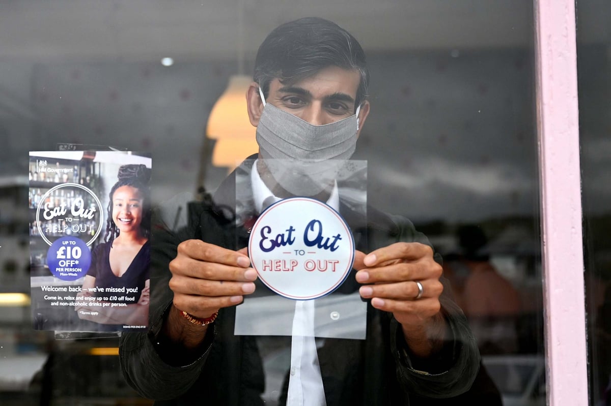 Chancellor Rishi Sunak defends Eat Out to Help Out scheme | London Evening Standard