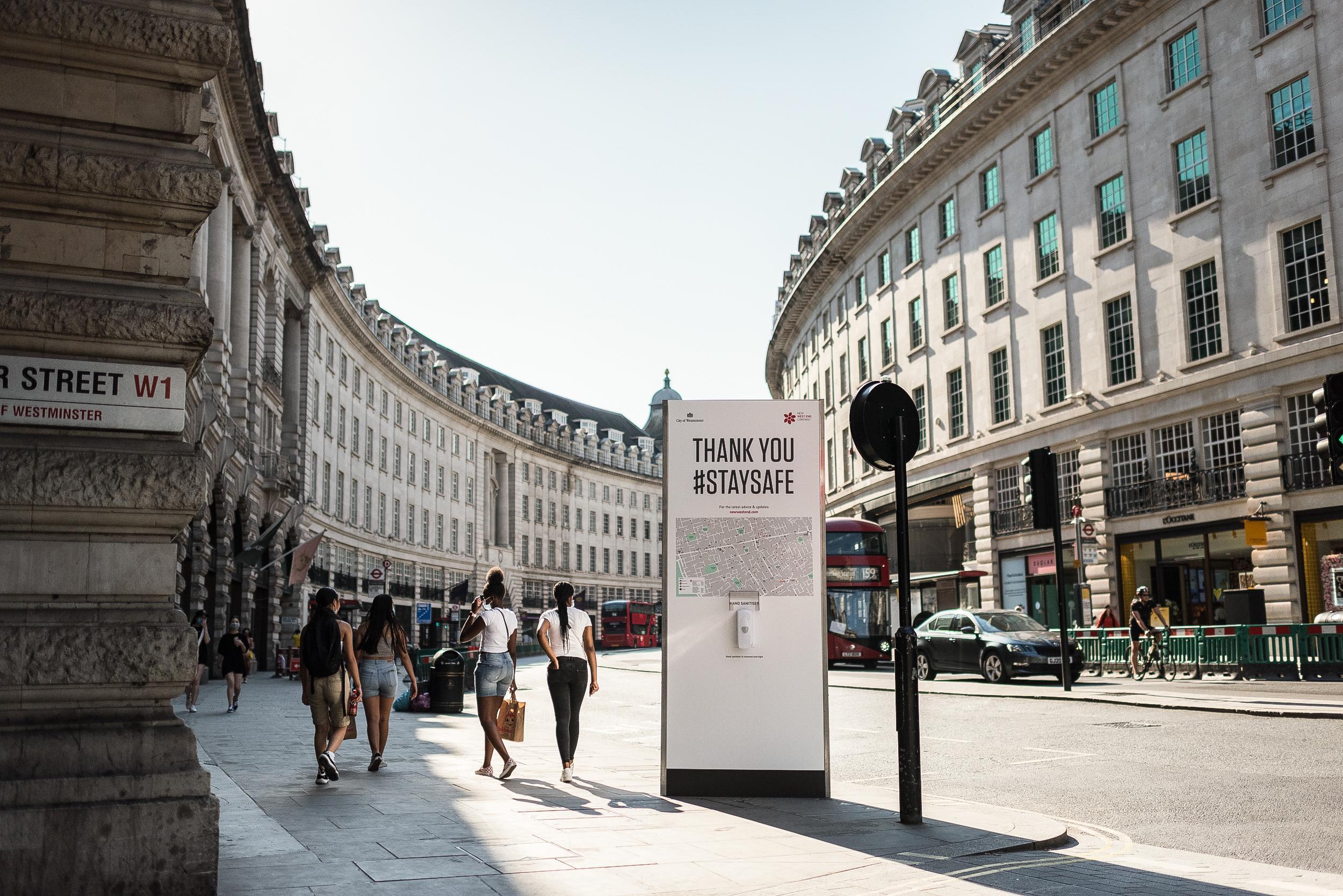 The Crown Estate says more workers returning to West End offices