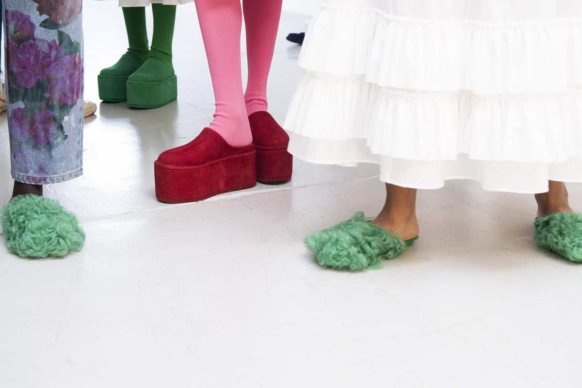 Molly Goddard x UGG: this might just be Fashion Week's funkiest footwear collaboration | London Evening Standard