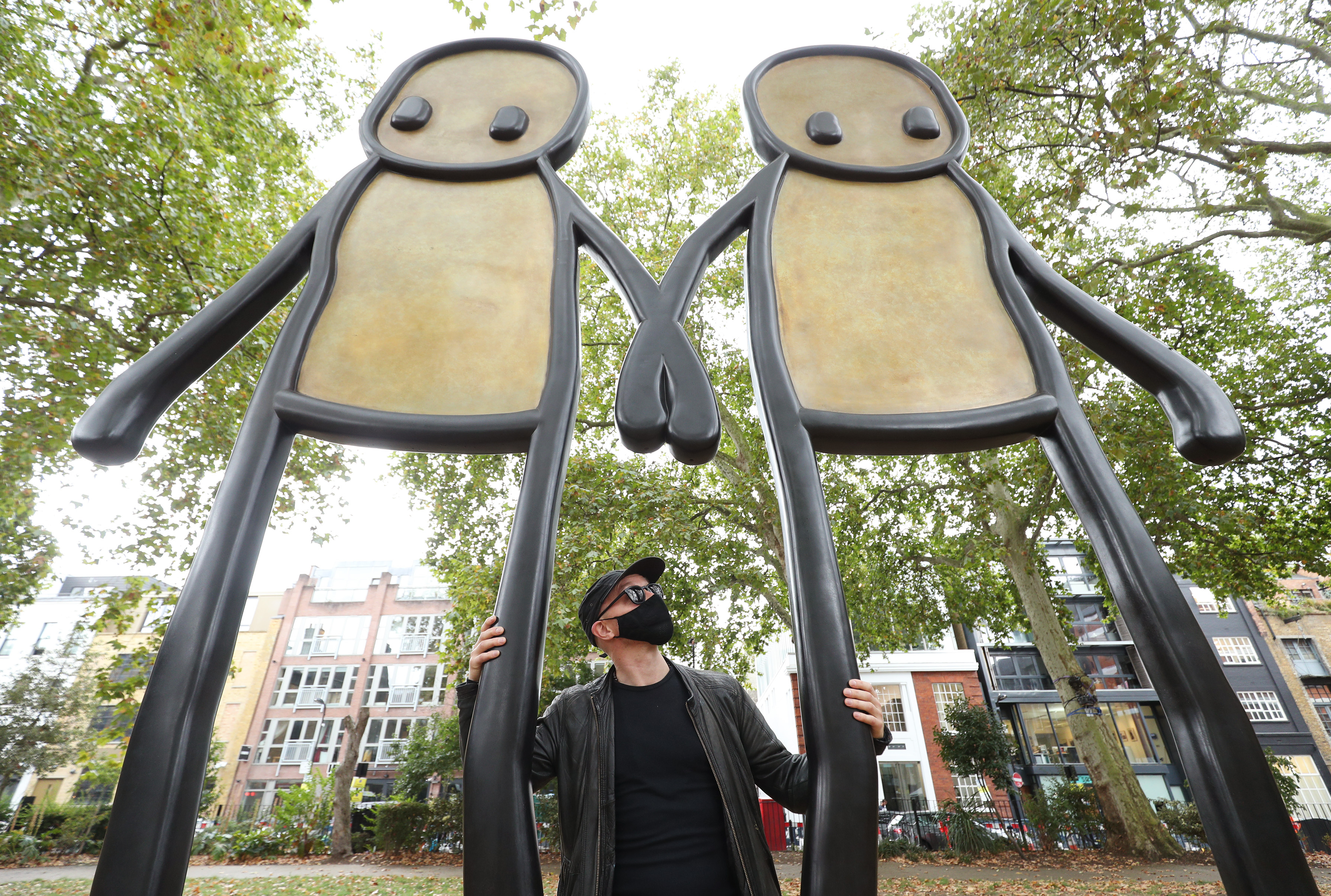 STIK Sculpture Launch London