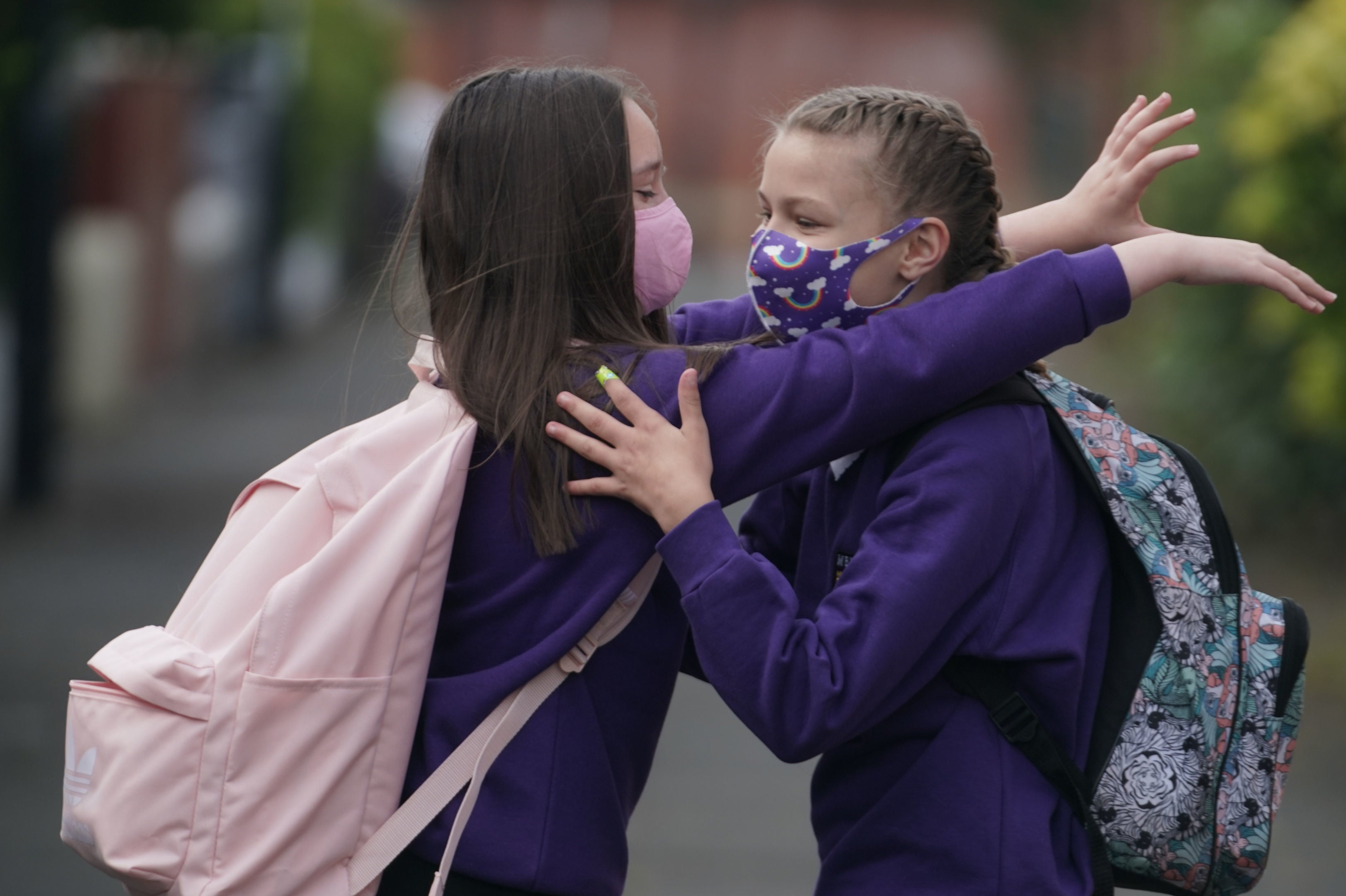 Schools go back in England
