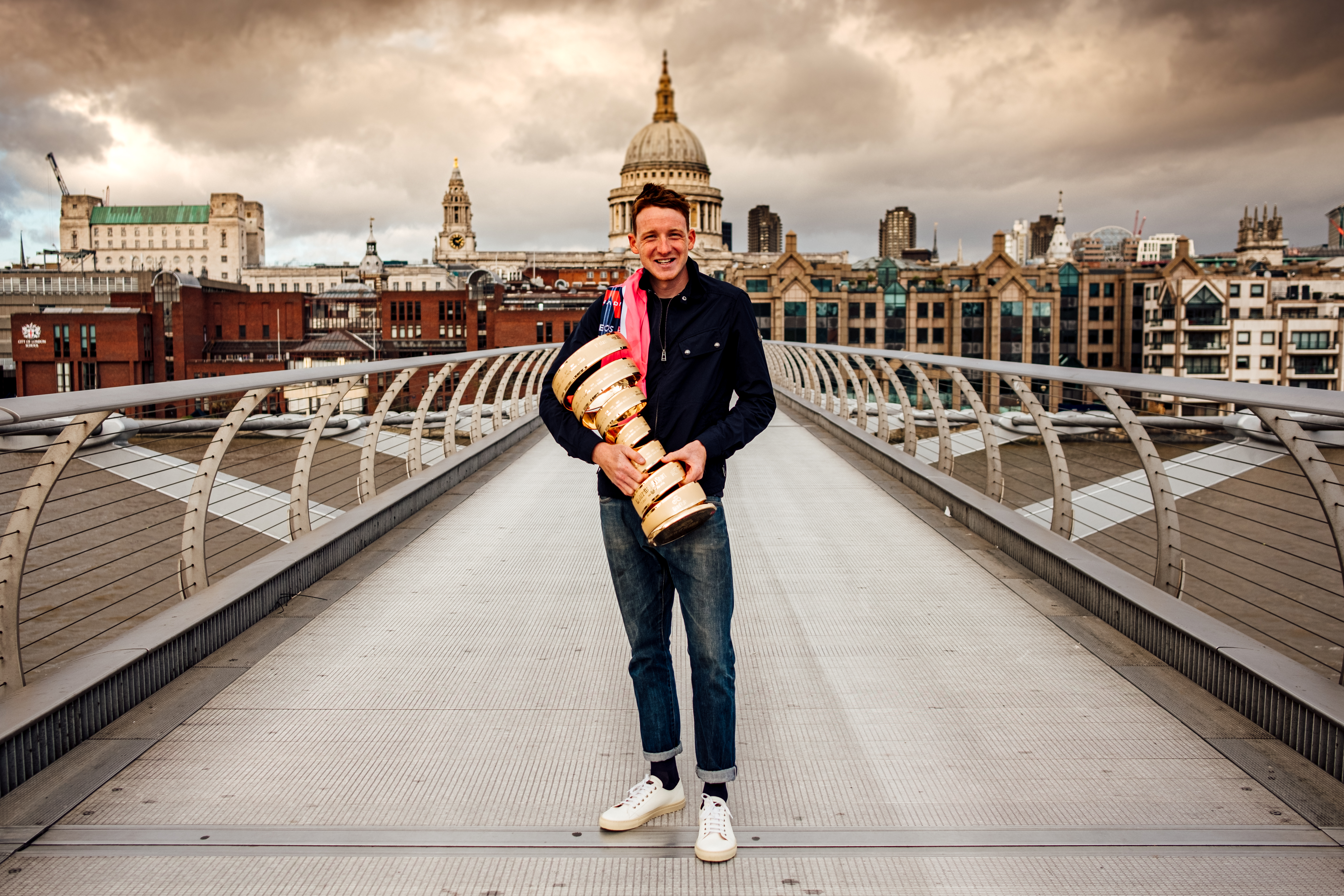 Tao Geoghegan Hart: Football still my first love after Giro win