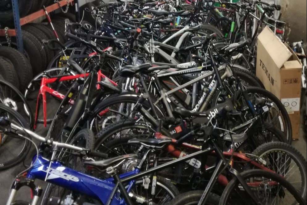 Thieves take ‘bait bike’... and lead police to stash of stolen cycles