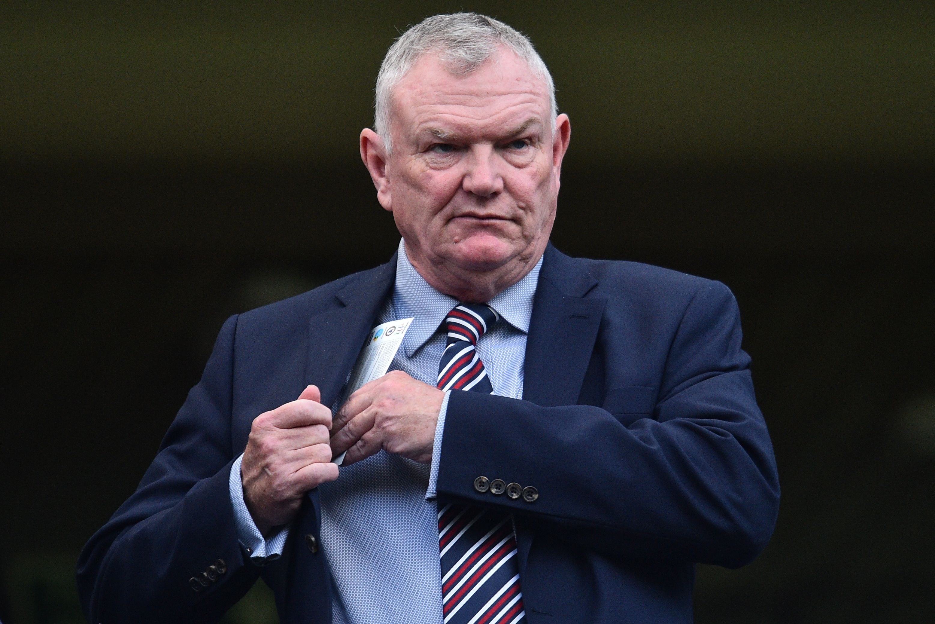 FA chairman Greg Clarke forced to apologise for using term ‘coloured’