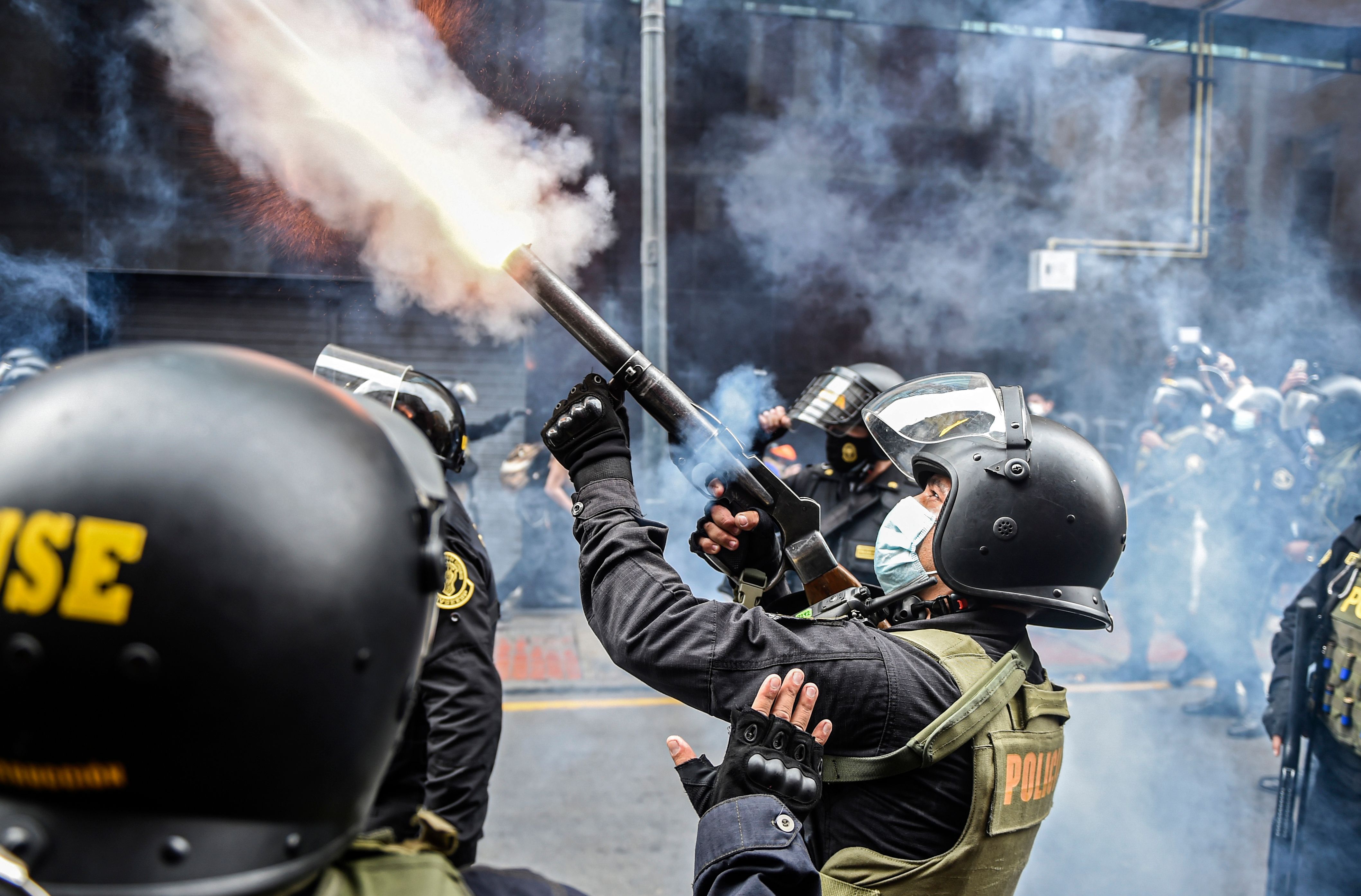 Clashes in Peru as president is impeached on corruption charges