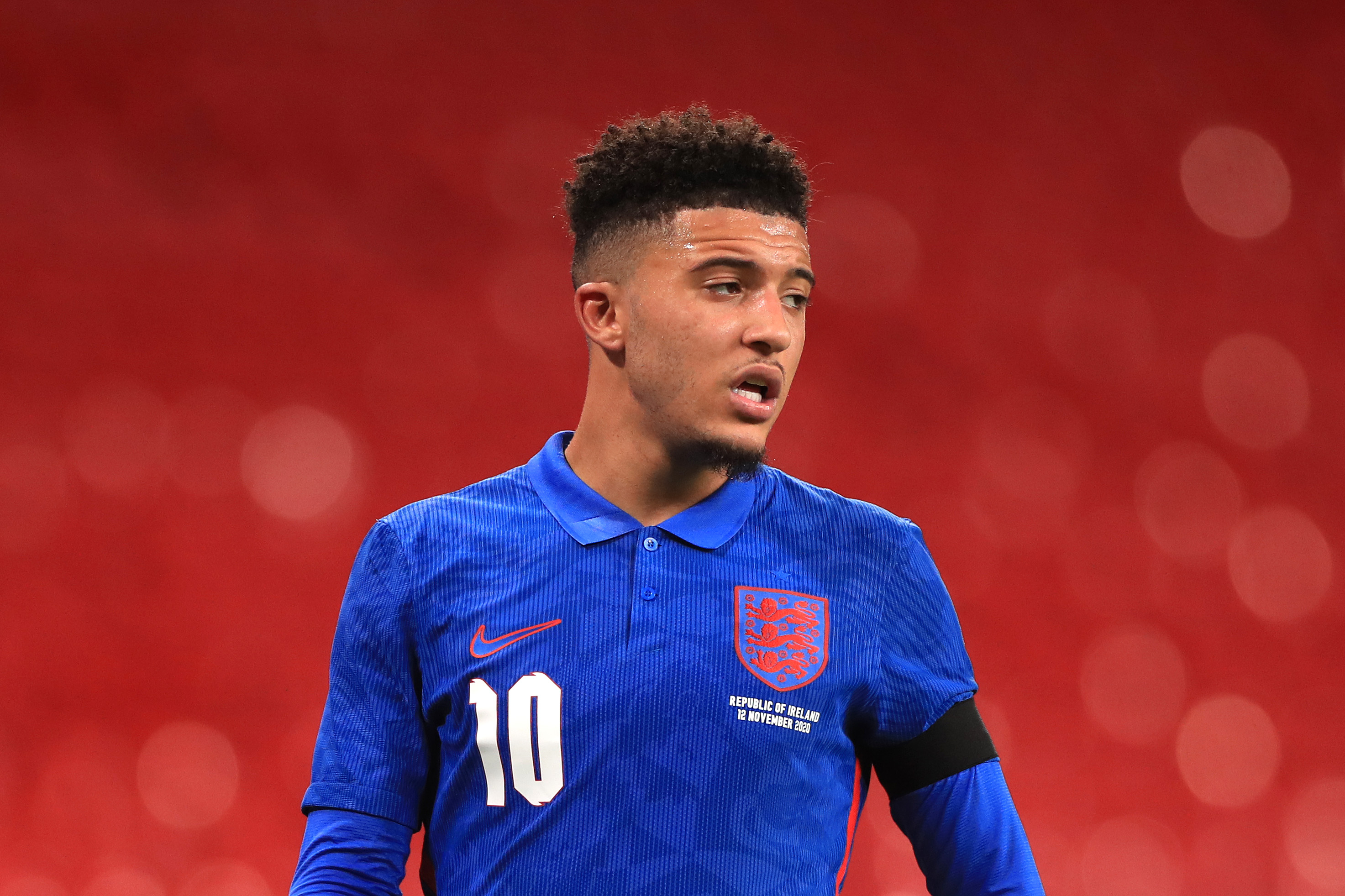 Jadon Sancho addresses Man United transfer links after ‘dip’ in form