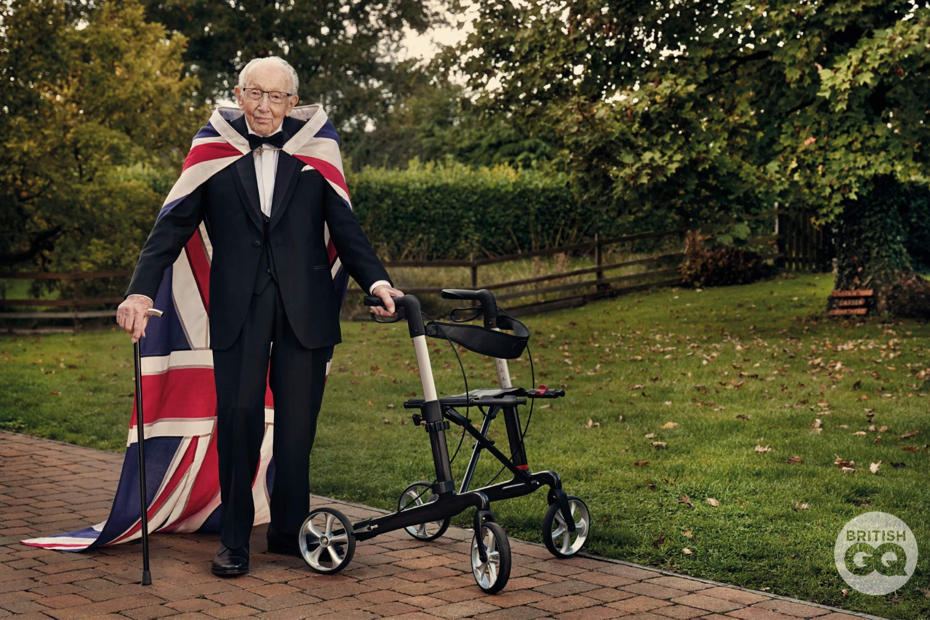 Captain Tom Moore on positivity as he becomes oldest GQ cover star