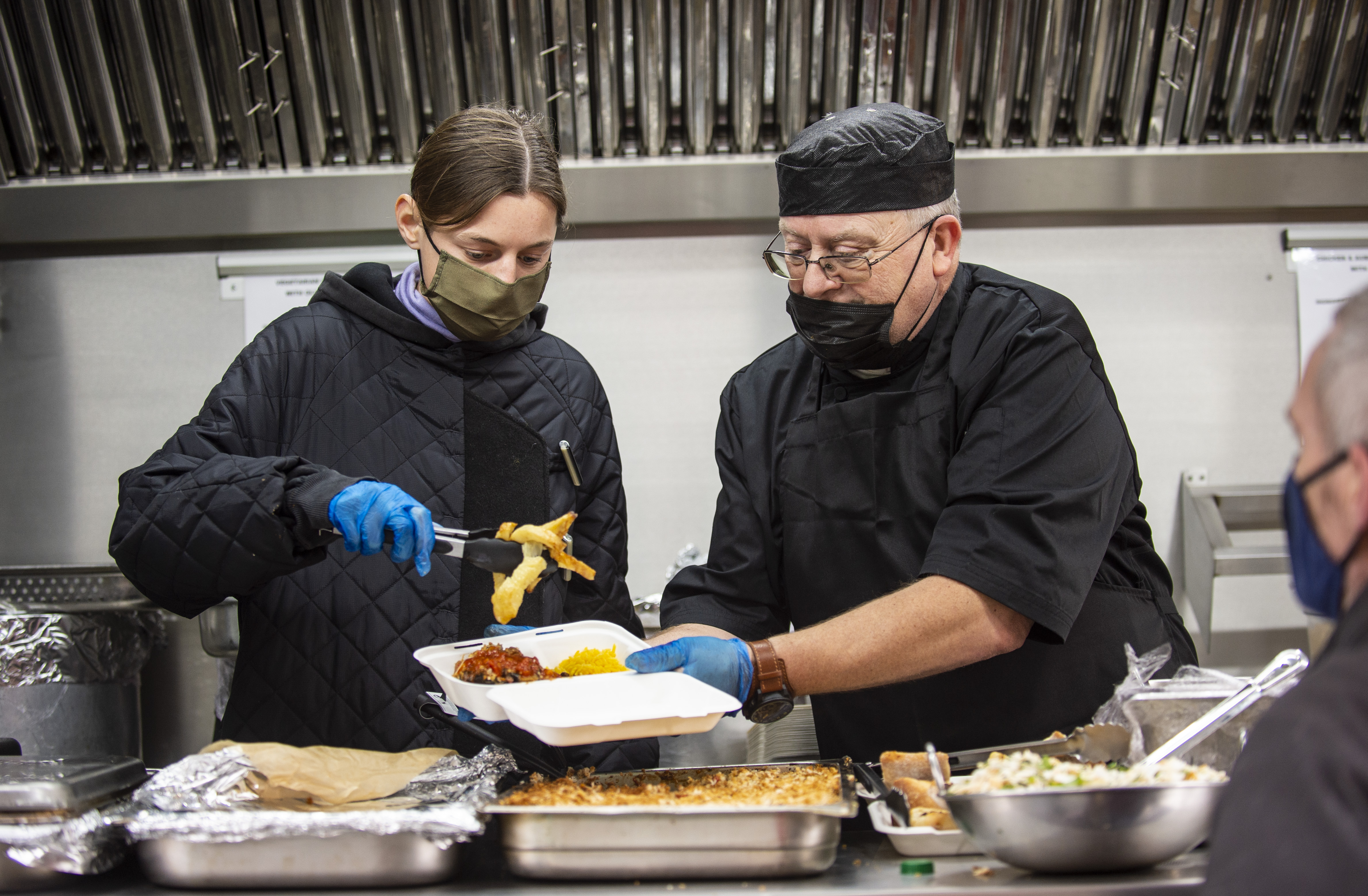 Emma Corrin helps Evening Standard's Food For London Now Campaign