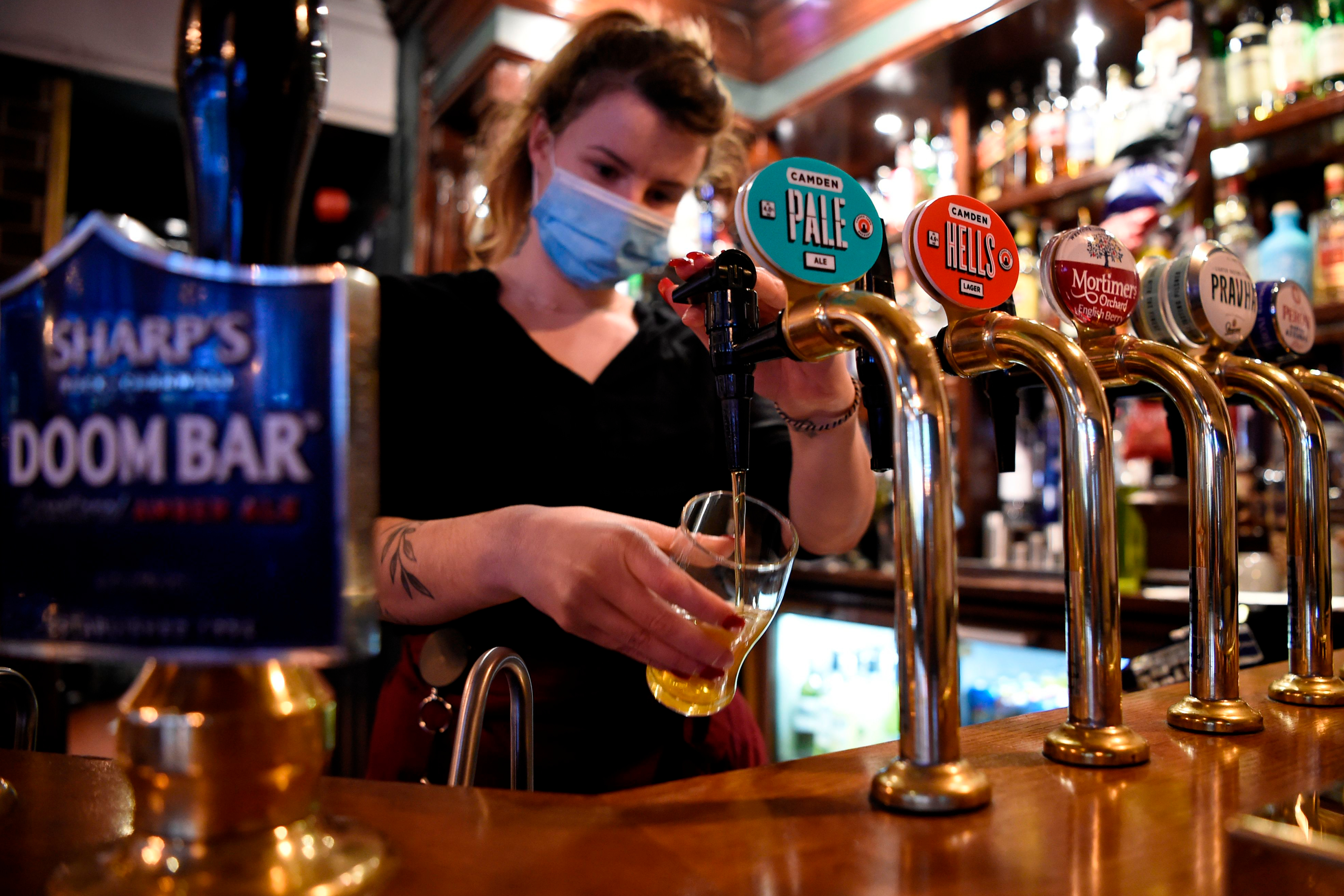 The rules for pubs and restaurants reopening under the new Covid tiers