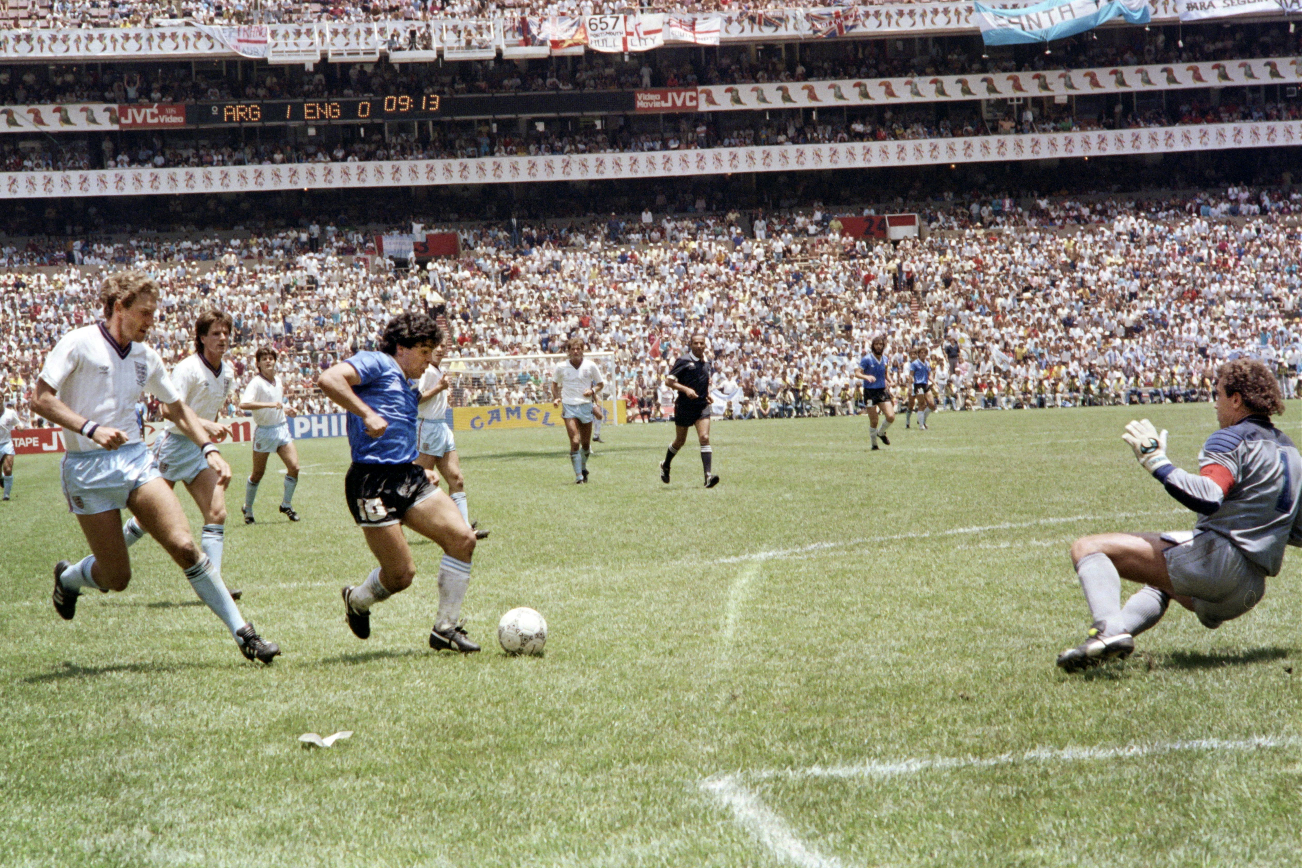 Reliving Maradona’s ‘Hand of God’ and Goal of the Century vs England