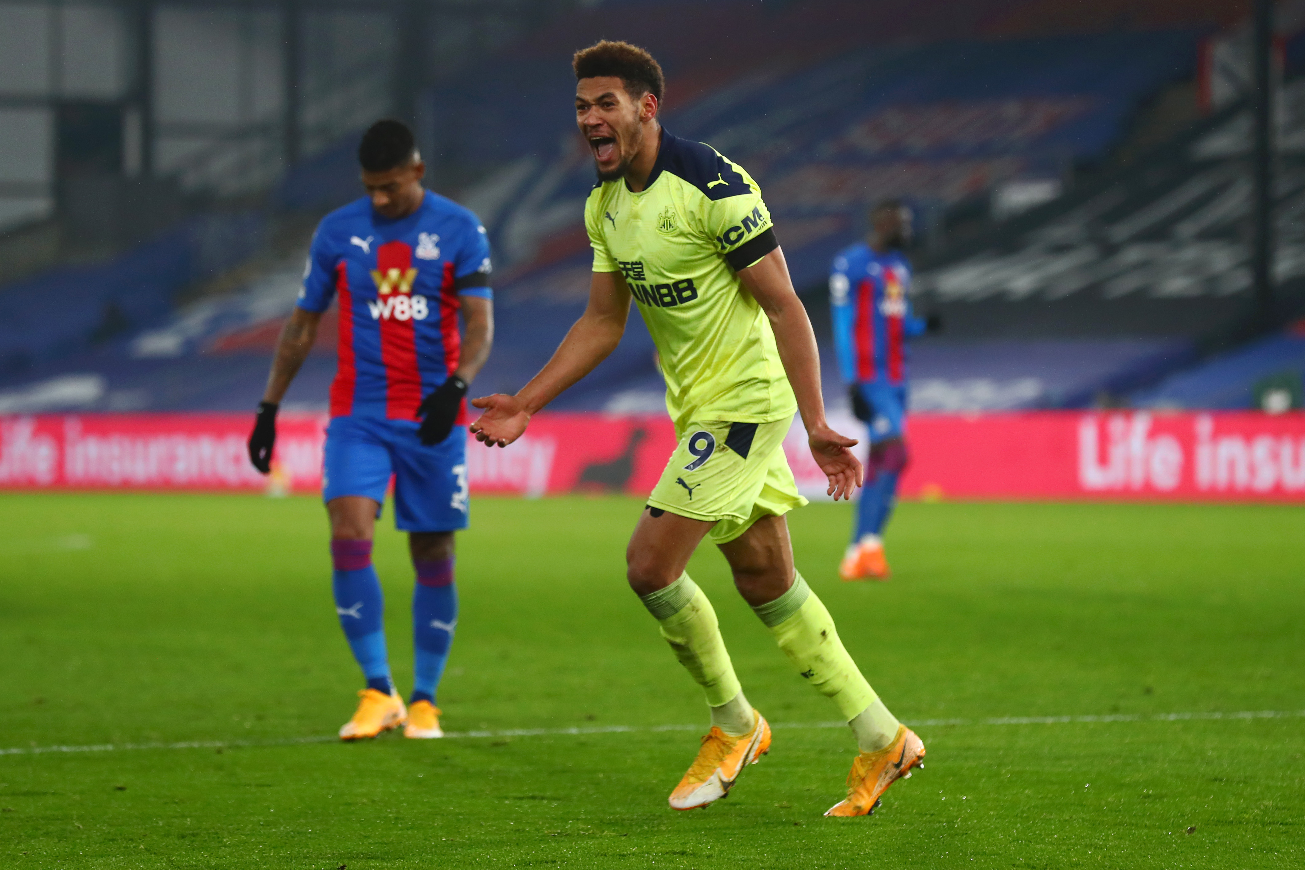 Crystal Palace 0-2 Newcastle: Wilson and Joelinton strike late on