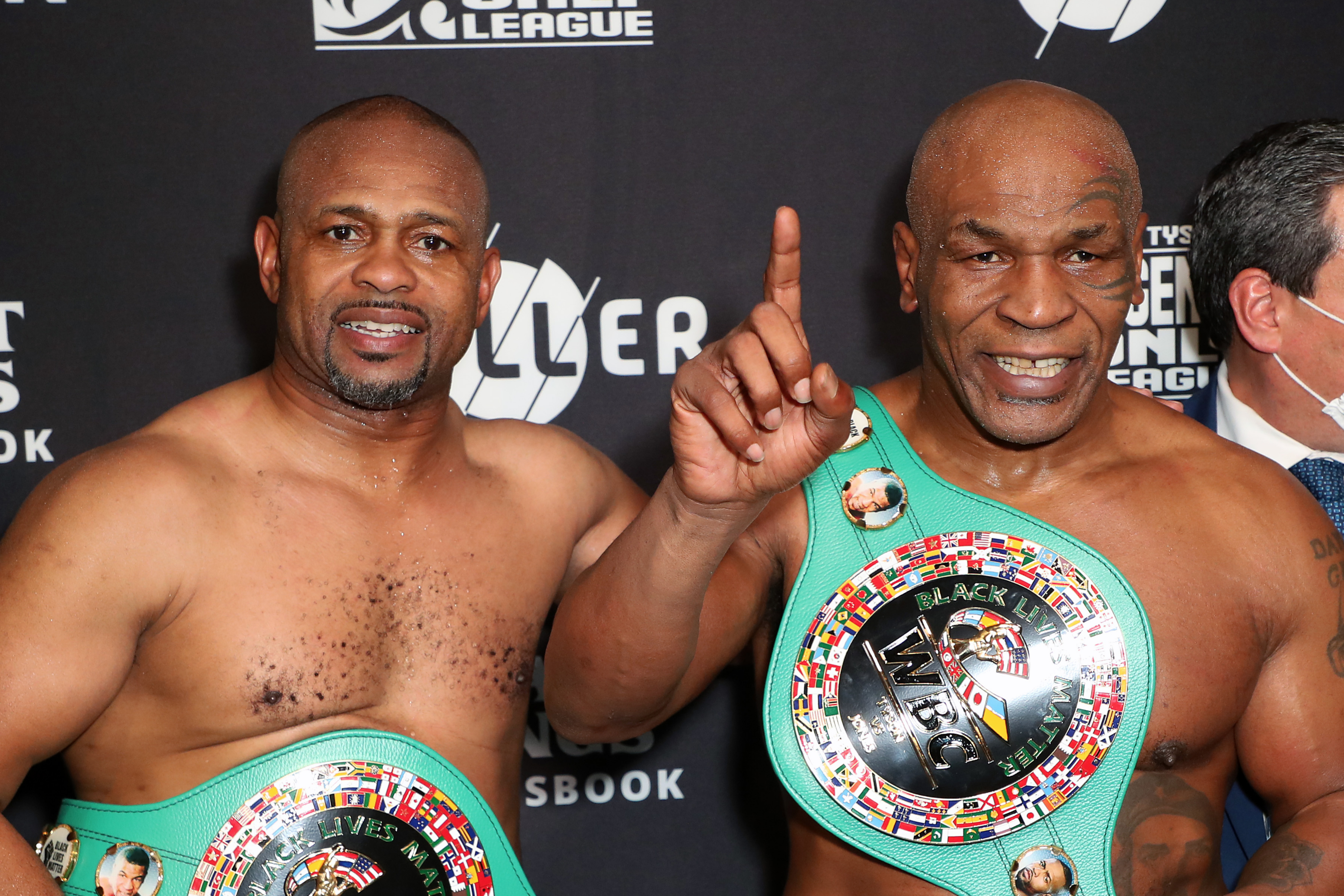 Tyson and Jones Jr hint at exhibition rematch after battling draw