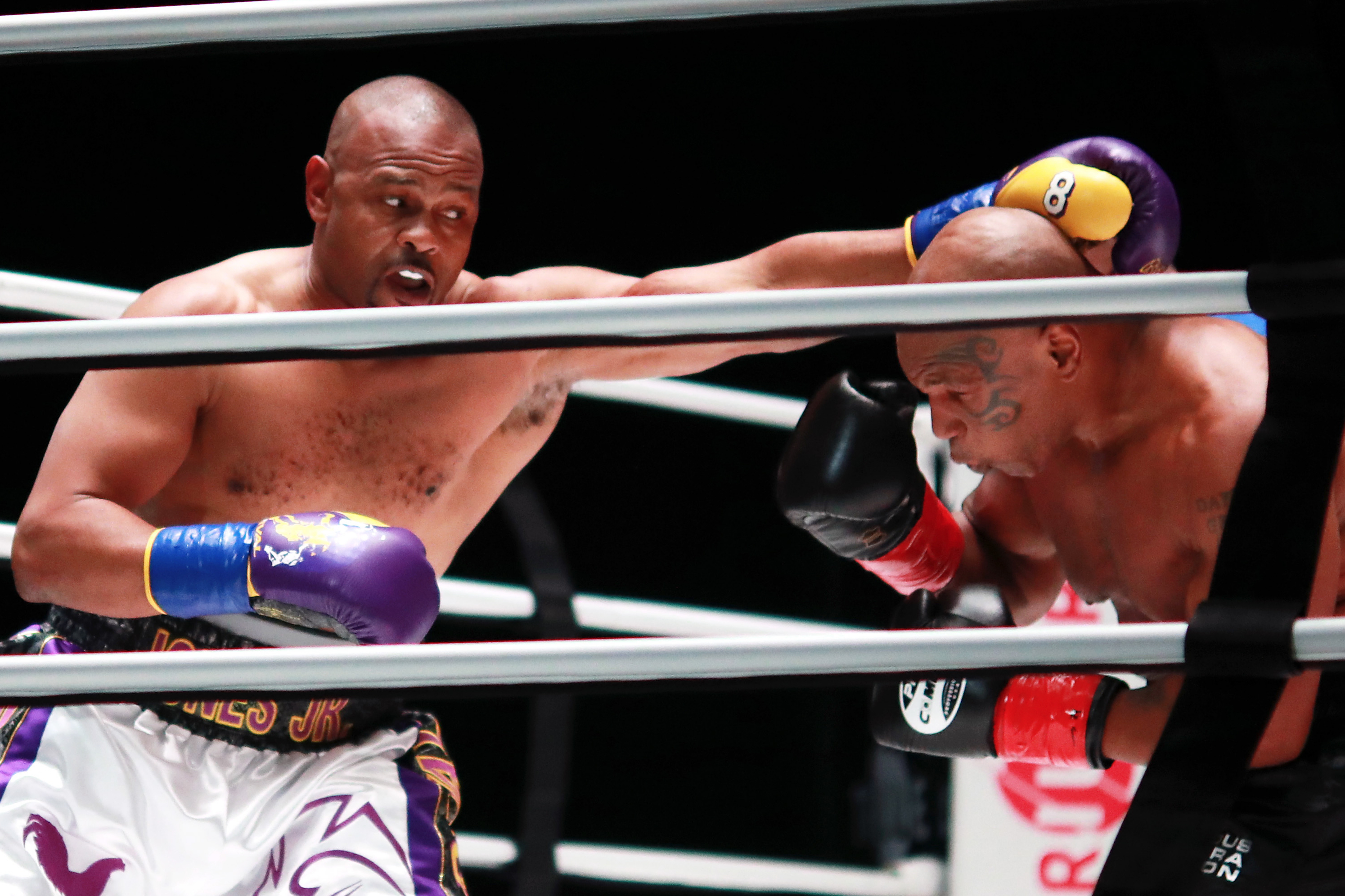 Tyson vs Jones Jr LIVE! Latest reaction and fight as it happened