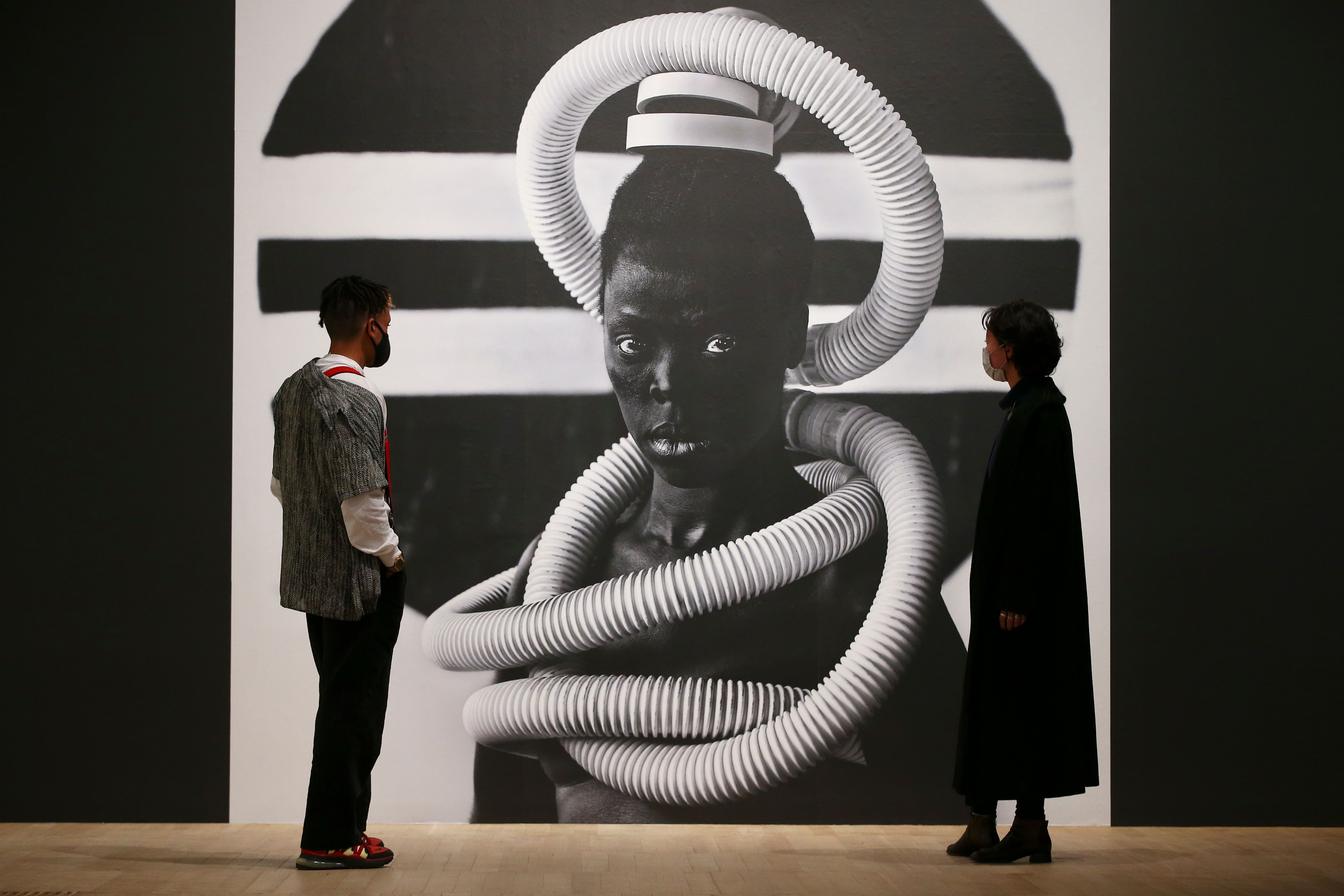 BRITAIN-SAFRICA-ENTERTAINMENT-ART