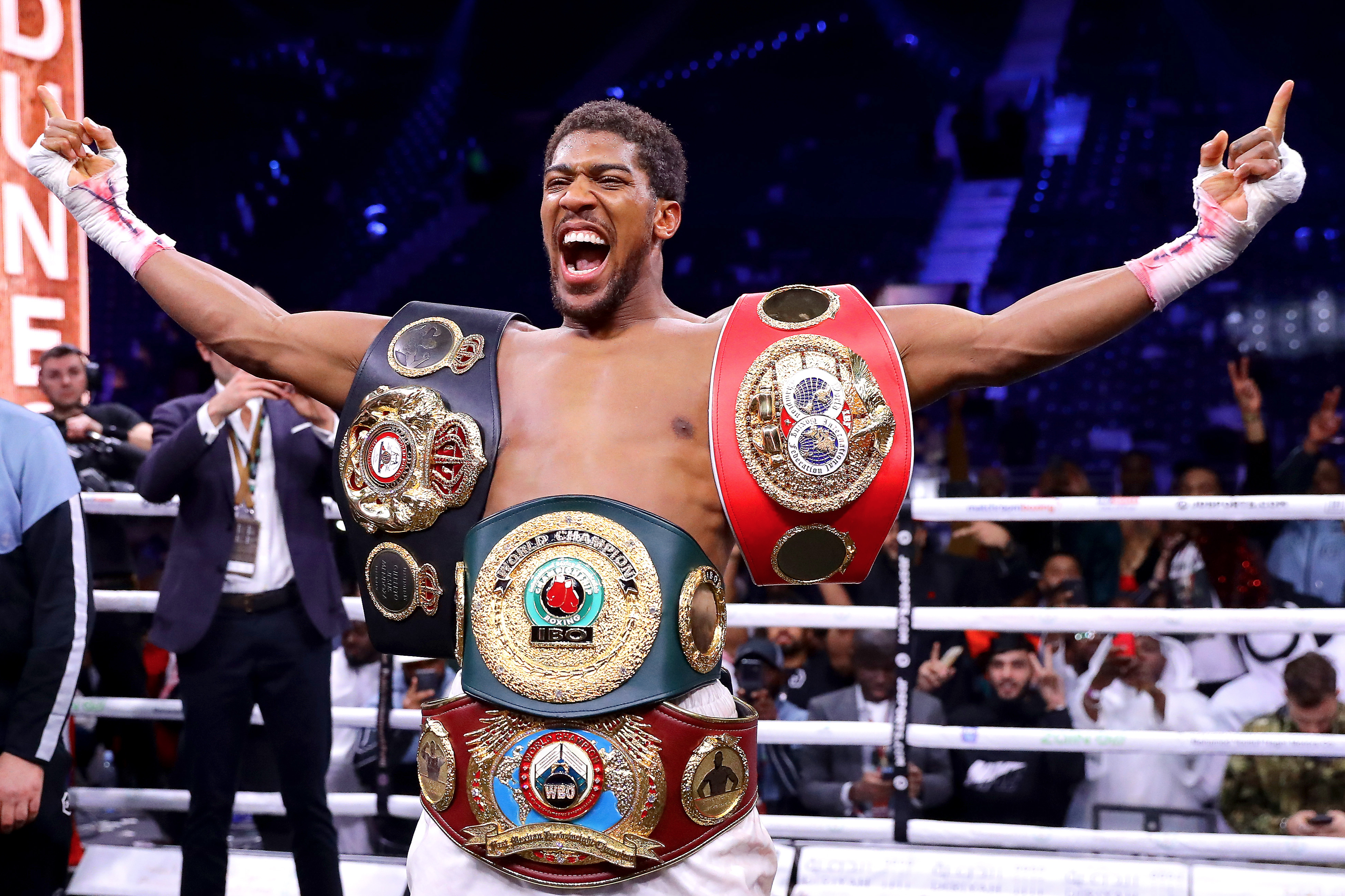 Joshua v Pulev switched to Wembley Arena with 1,000 fans set to attend