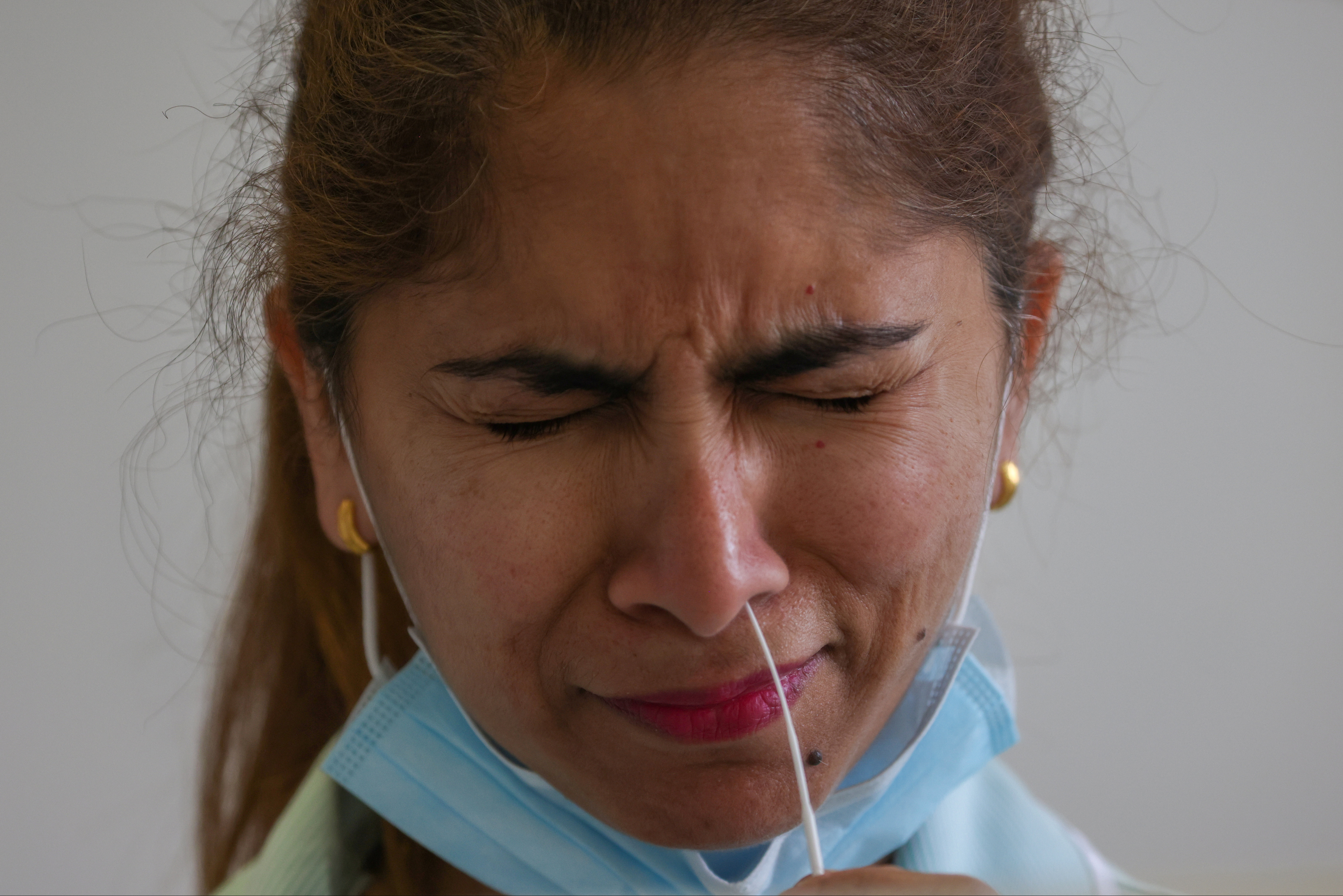 One in 10 east Londoners taking covid test have virus