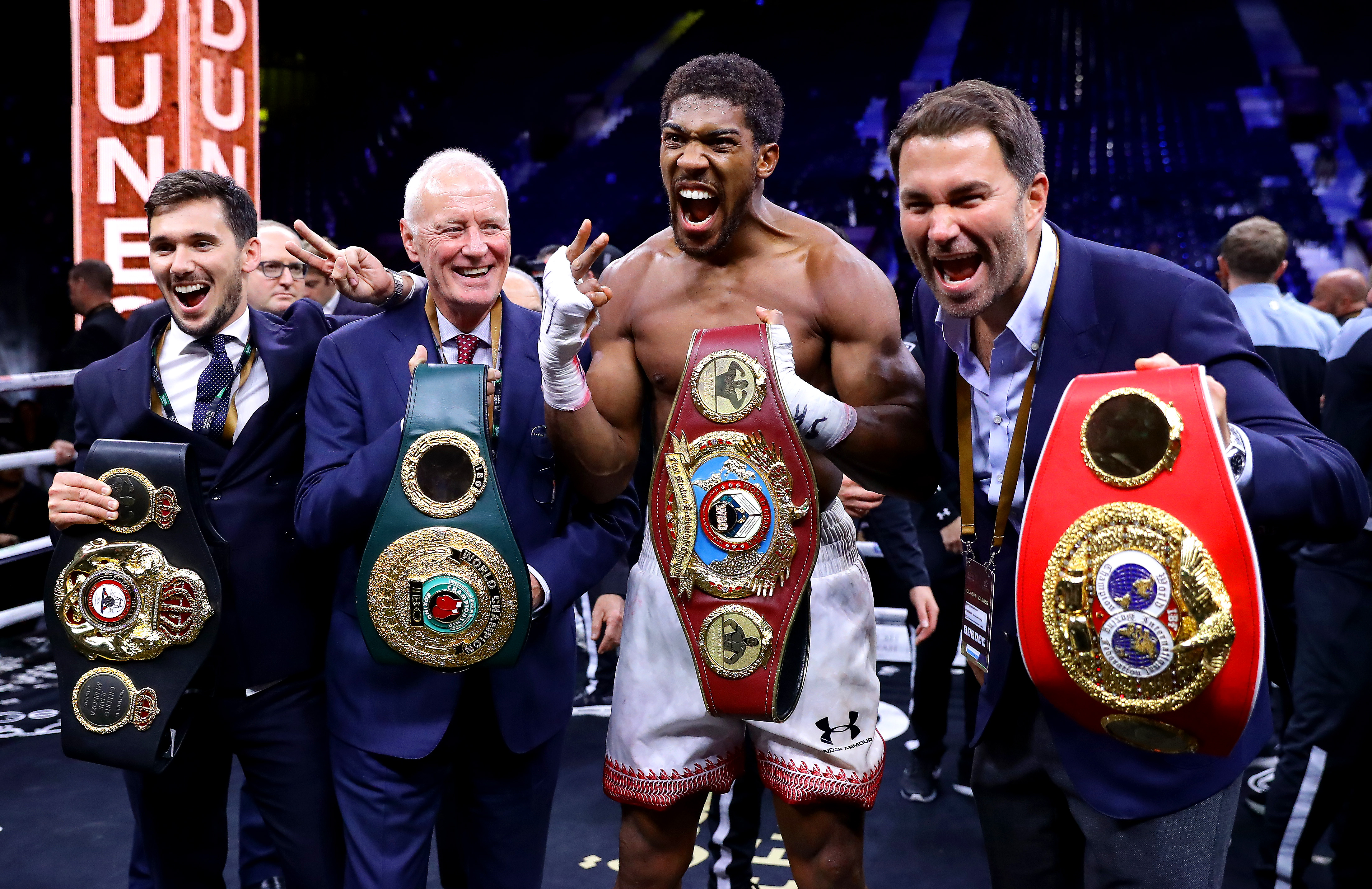 Joshua v Fury fight set for May 2021, but London venue unlikely