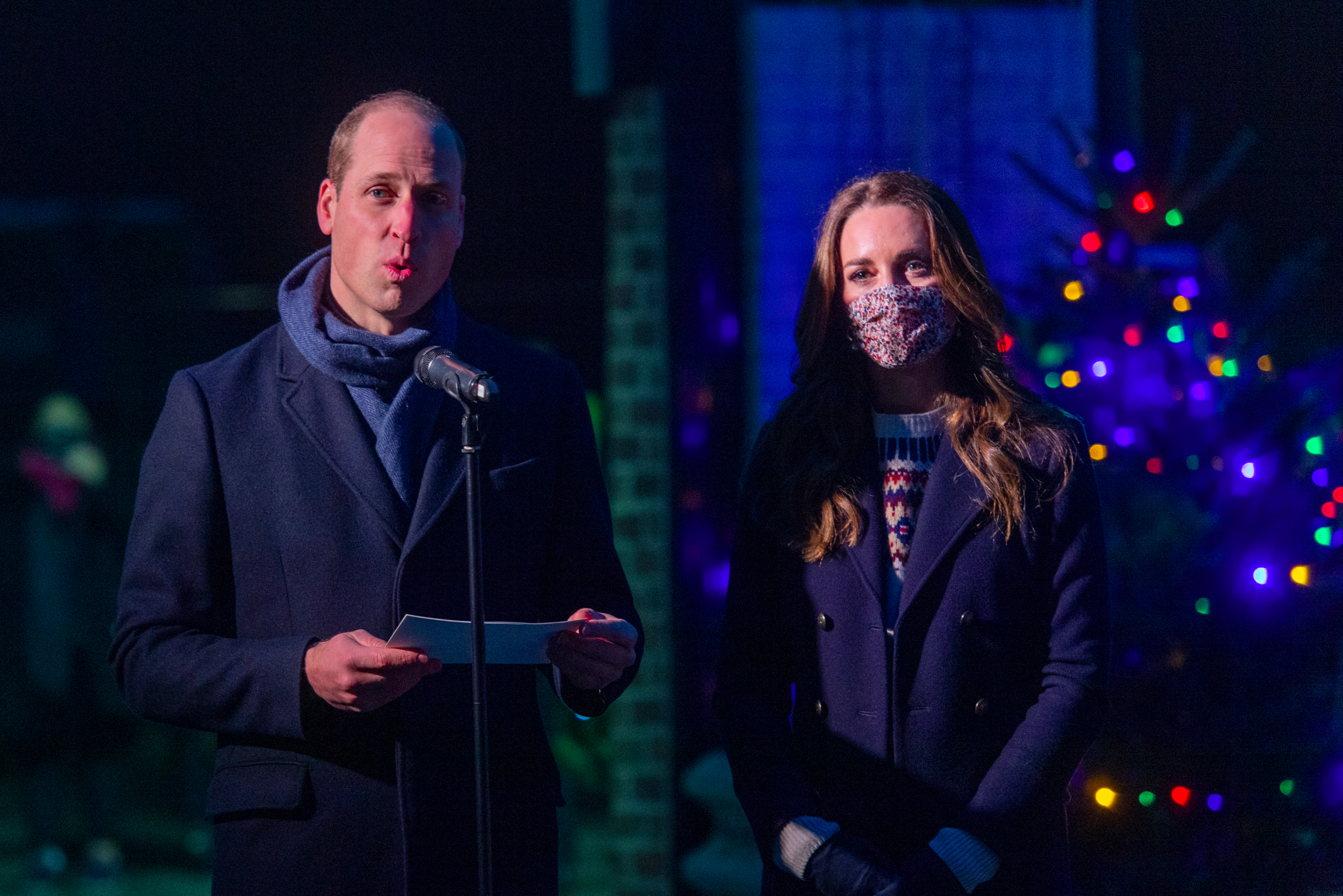 William praises heroes of pandemic in speech to food charity workers