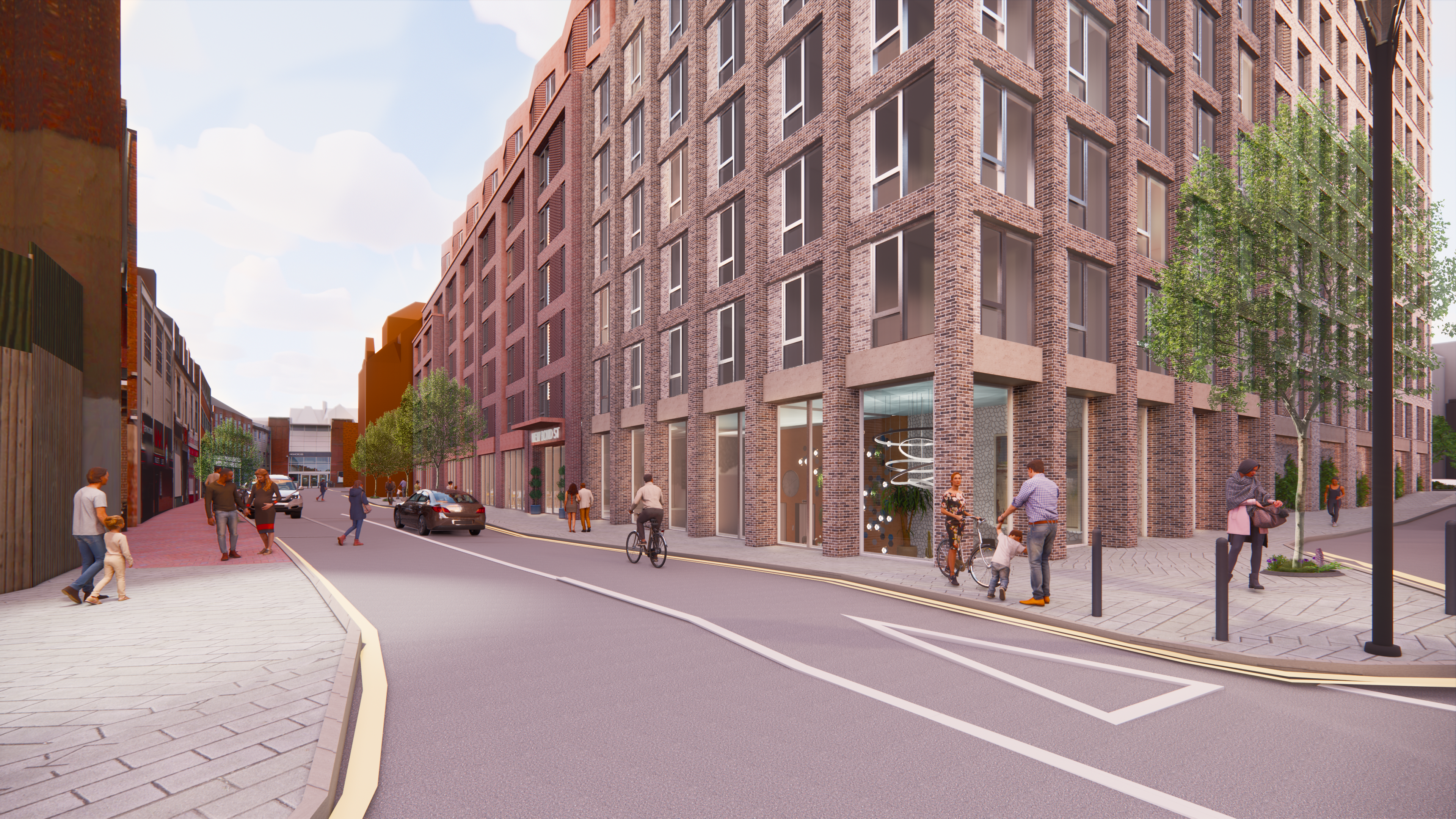 What might happen to vacant department stores?  Flats are planned at one former Debenhams site
