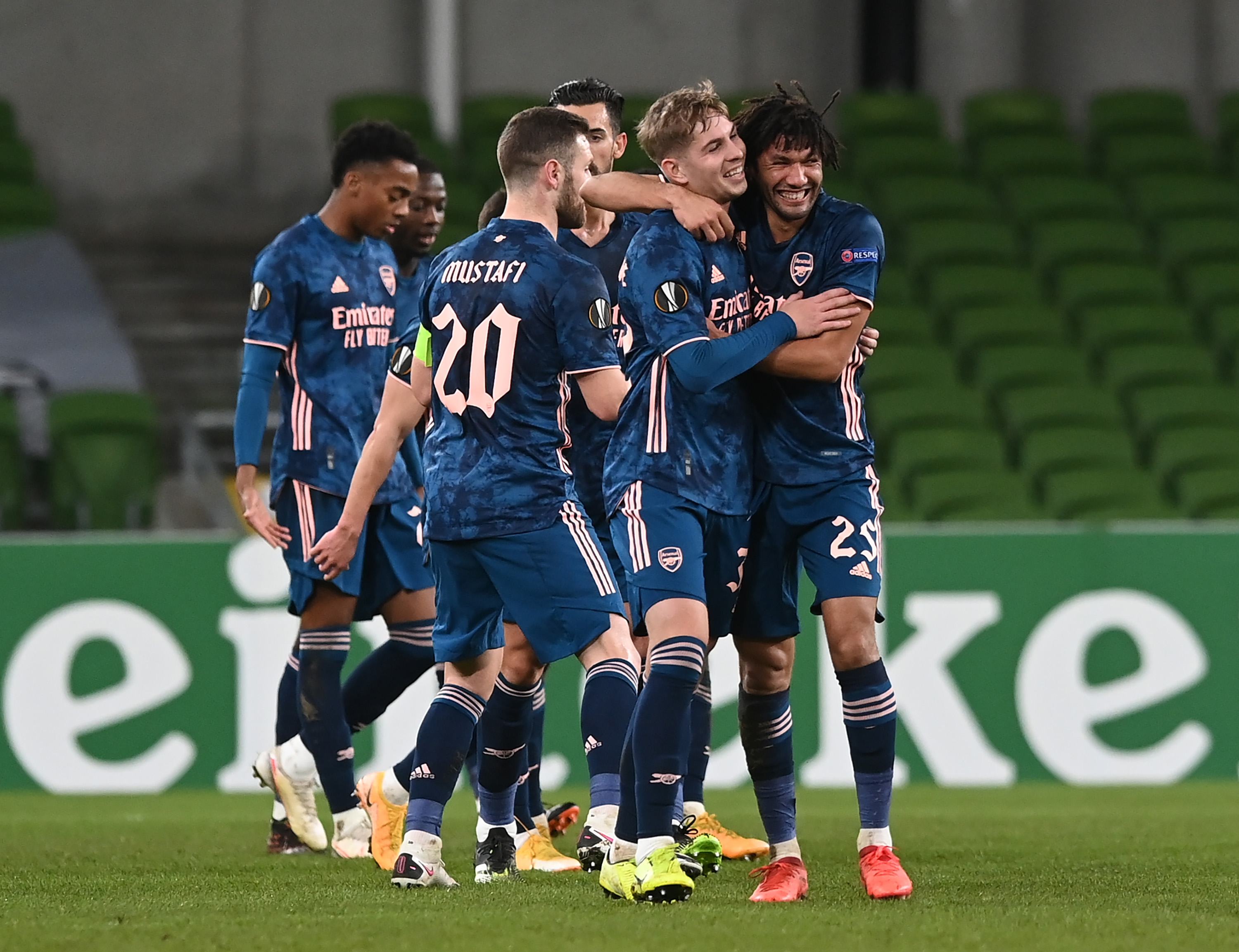 Arsenal seal perfect record in Europa  group stages with Dundalk win
