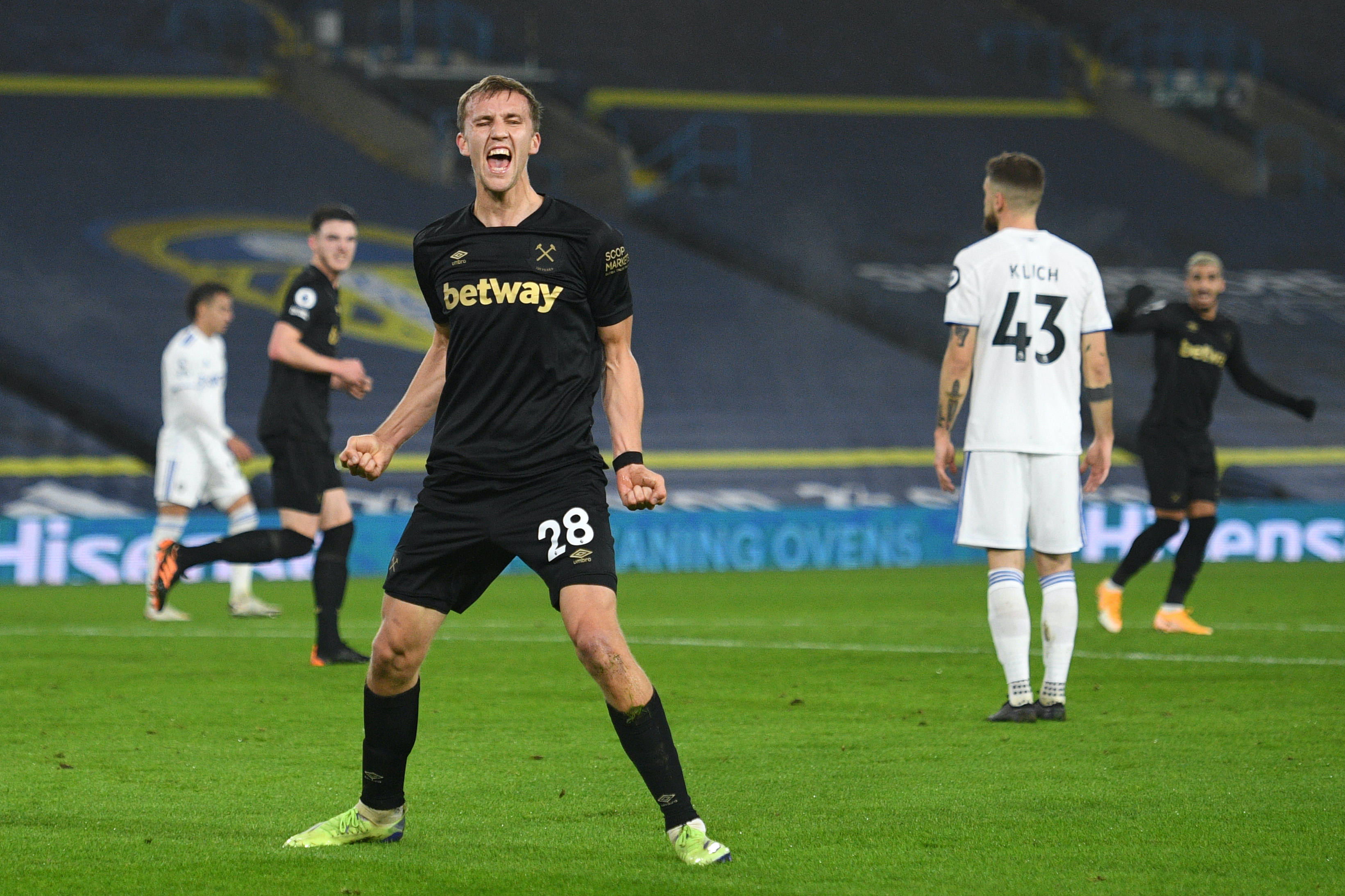 West Ham running man Soucek leading Hammers charge 