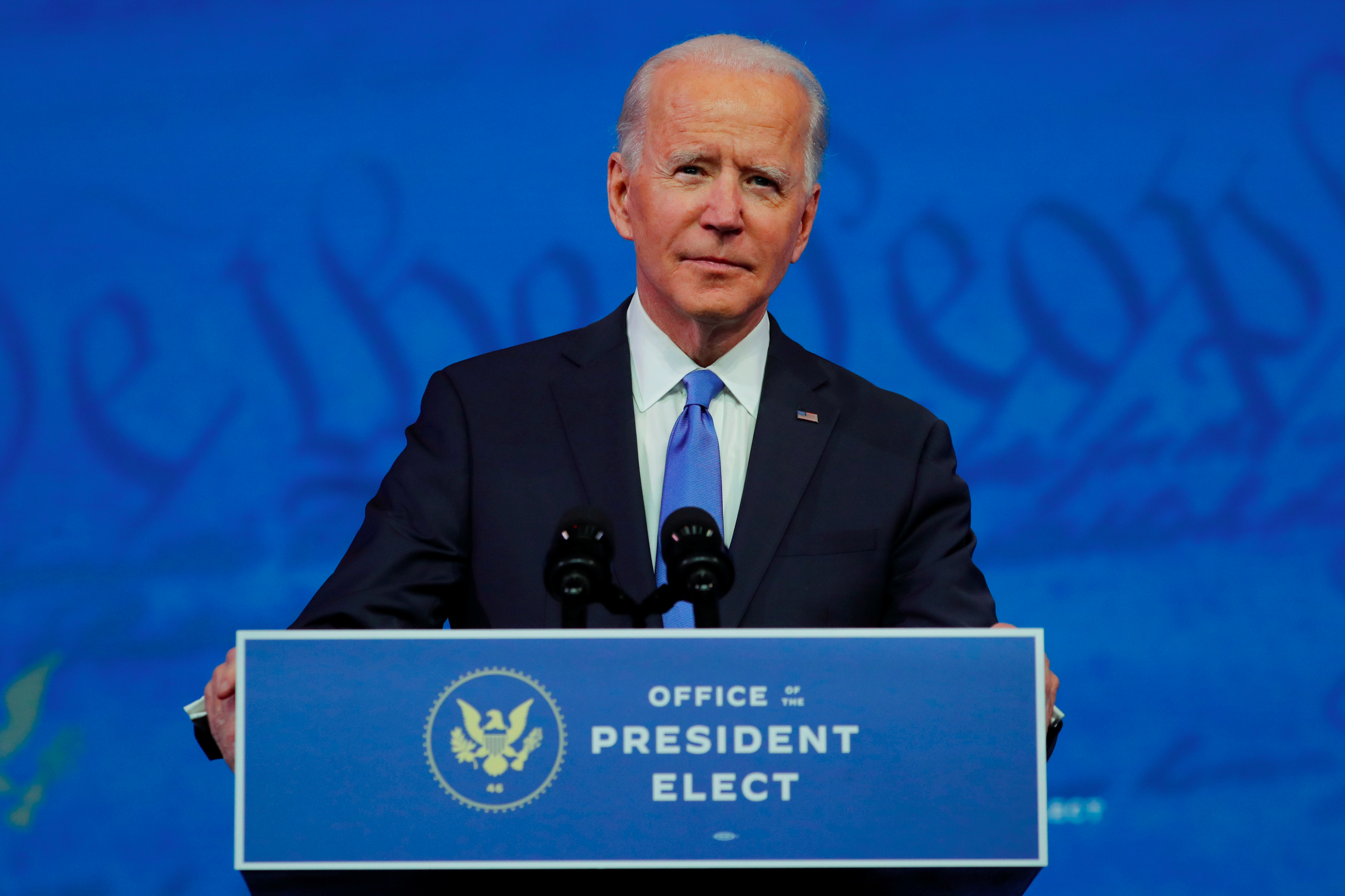 Biden says ‘will of people prevailed’ as election victory confirmed 