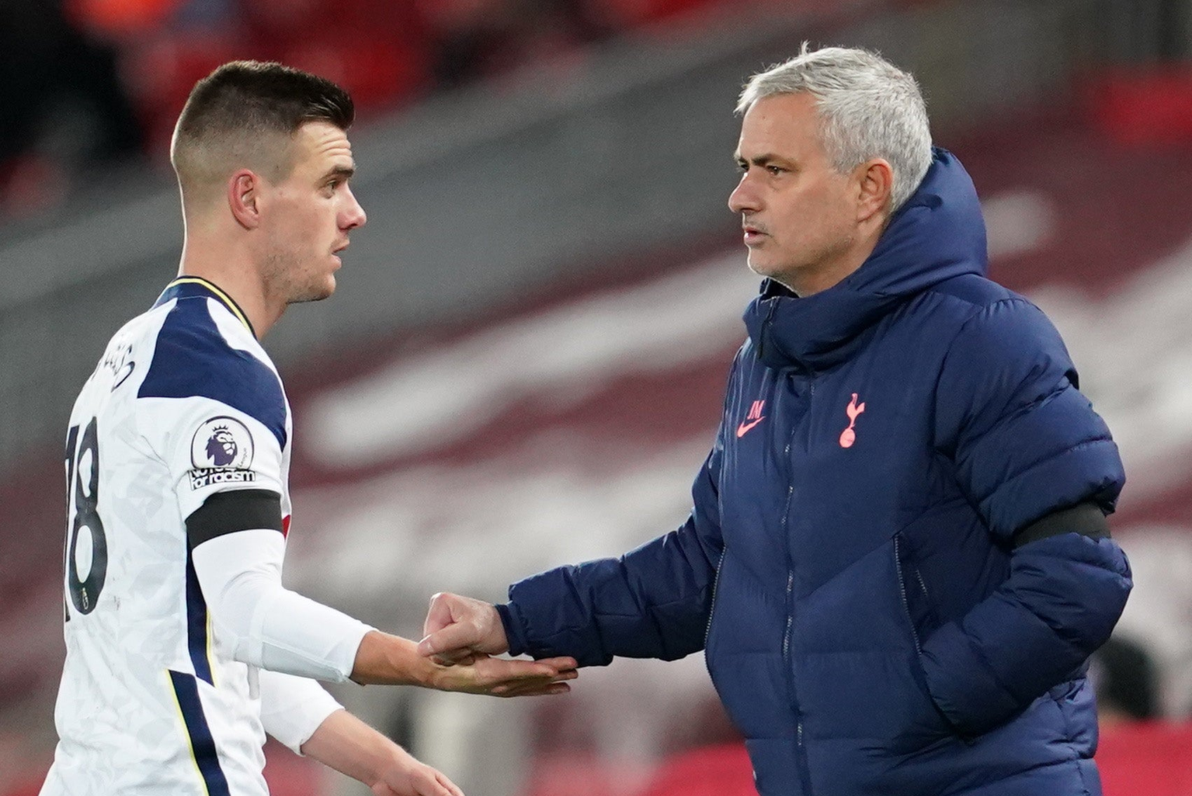 Mourinho: Liverpool were trying to get Lo Celso sent off