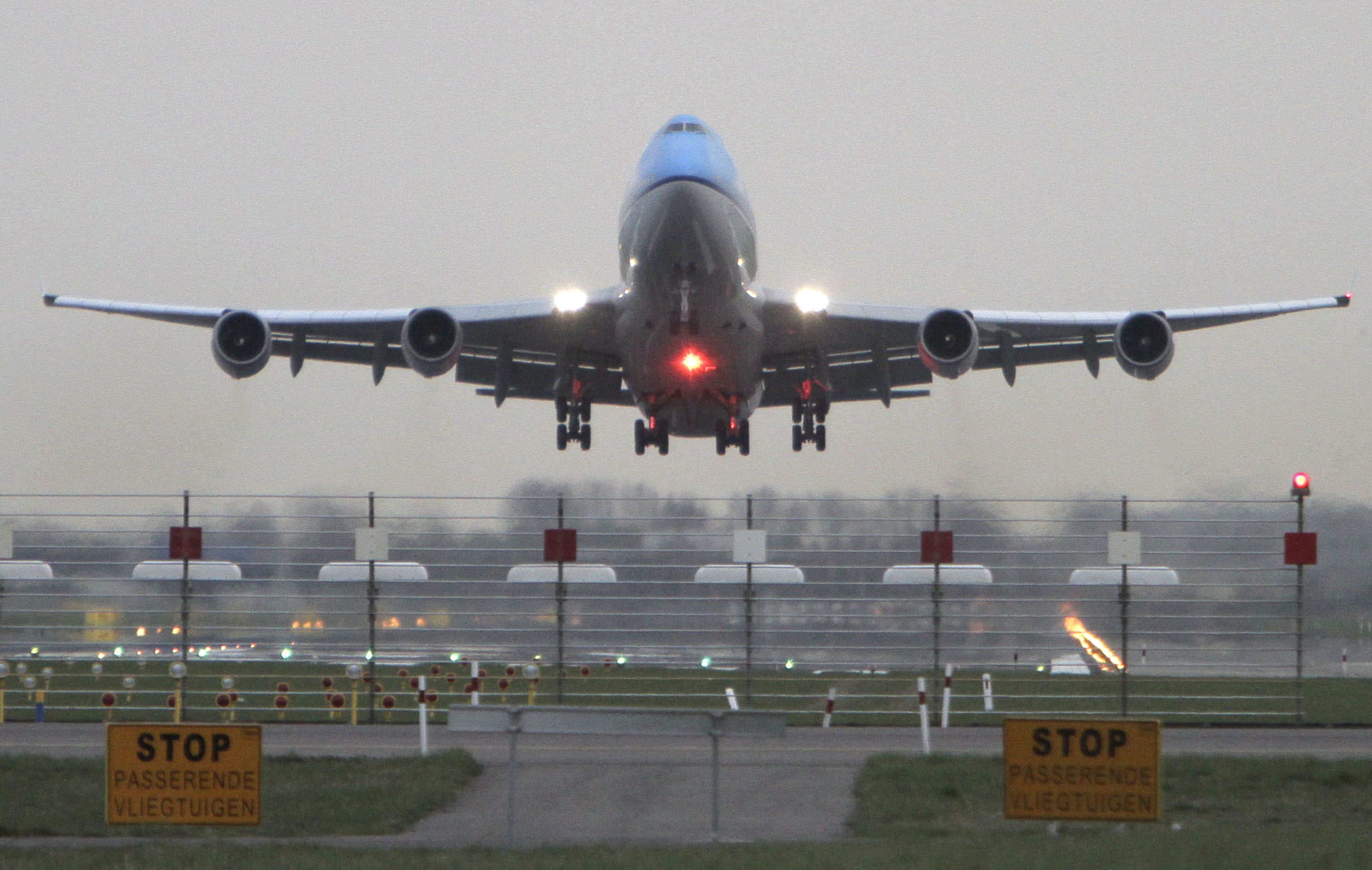 Man killed by plane jet engine 'crawled inside machine', police say