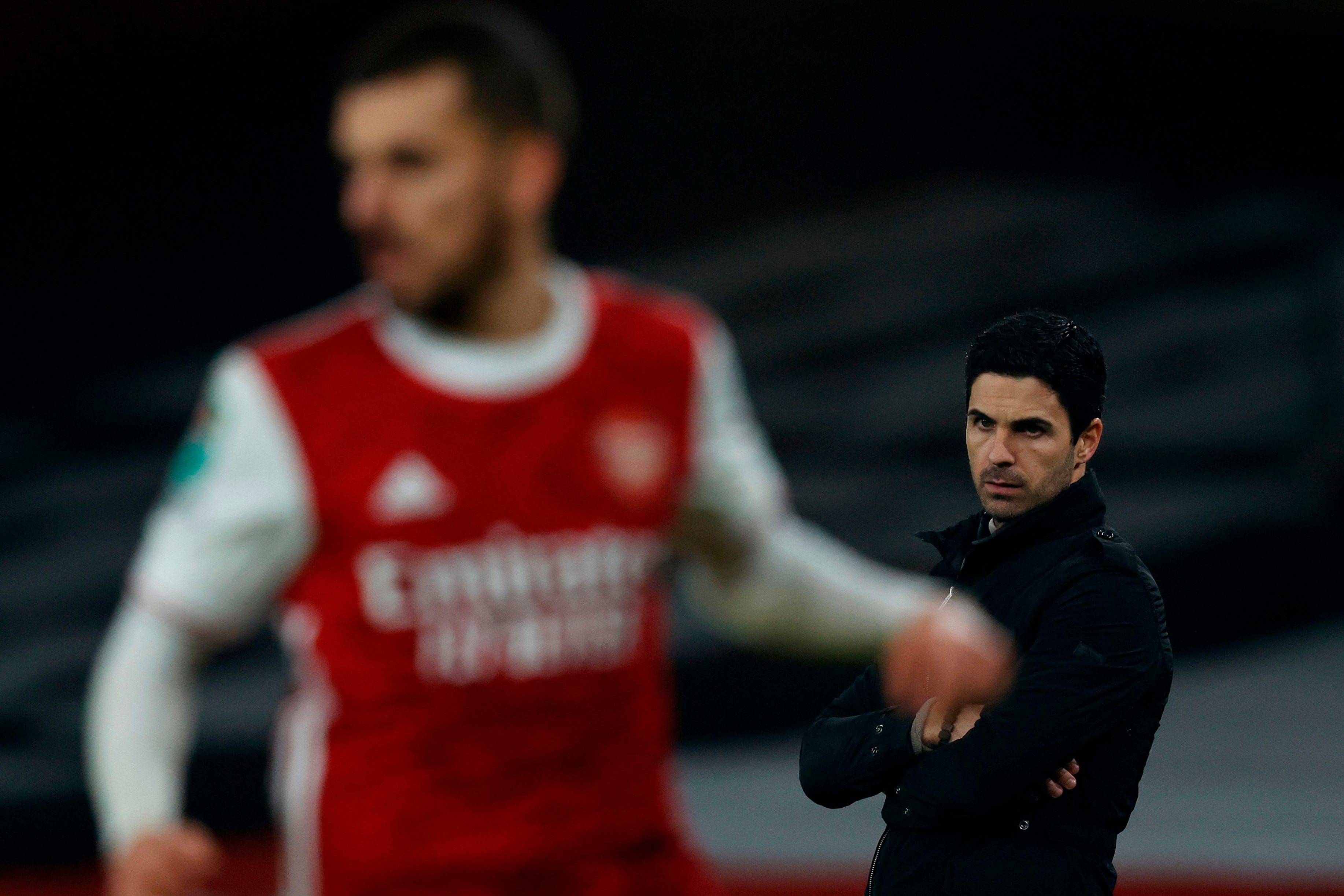 Arteta told Arsenal to be fighters... but he got victims vs Man City