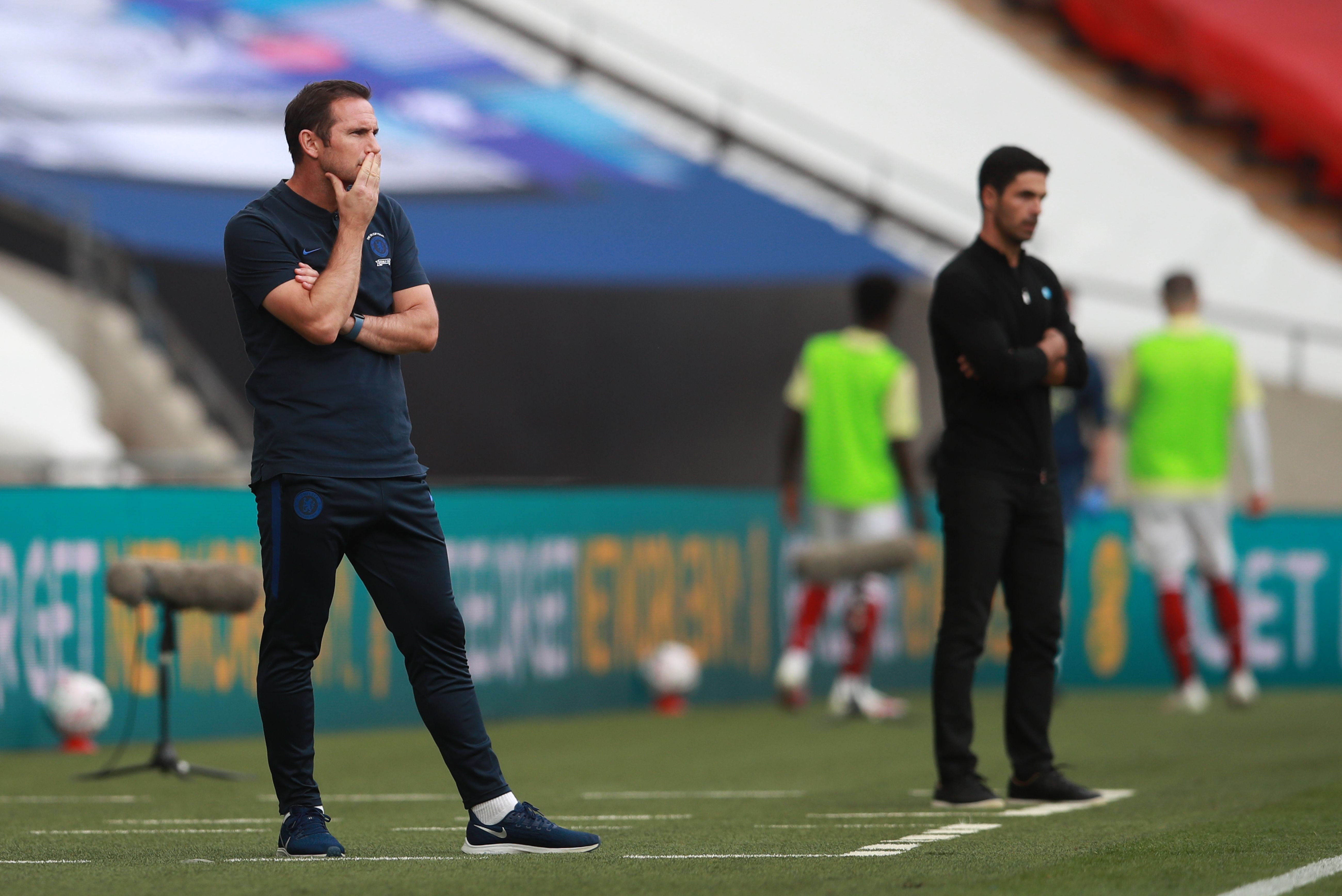 Lampard shuts down questions on Arteta and Arsenal relegation battle