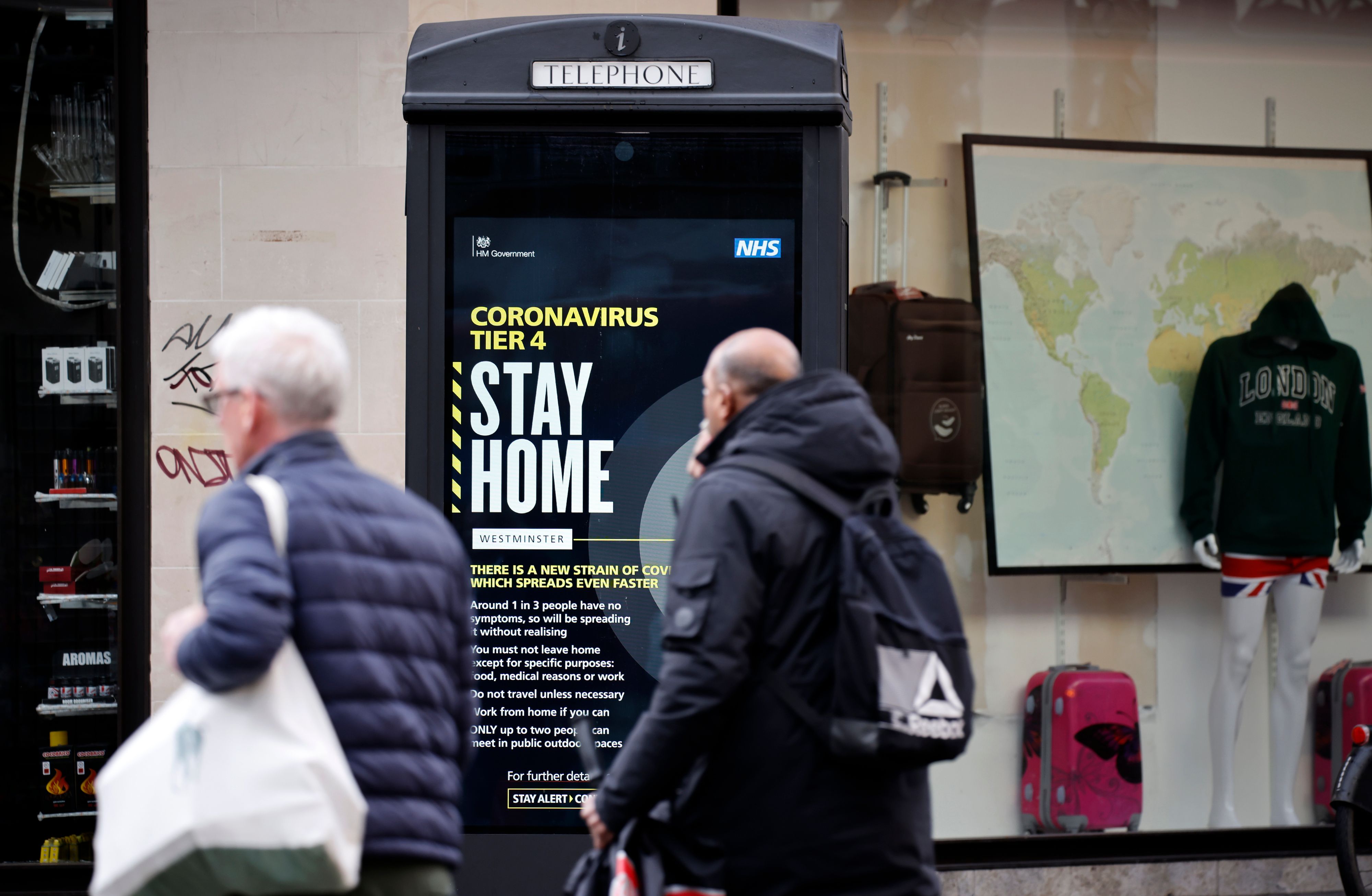 London hit with nearly 60,000 Covid cases in a week 