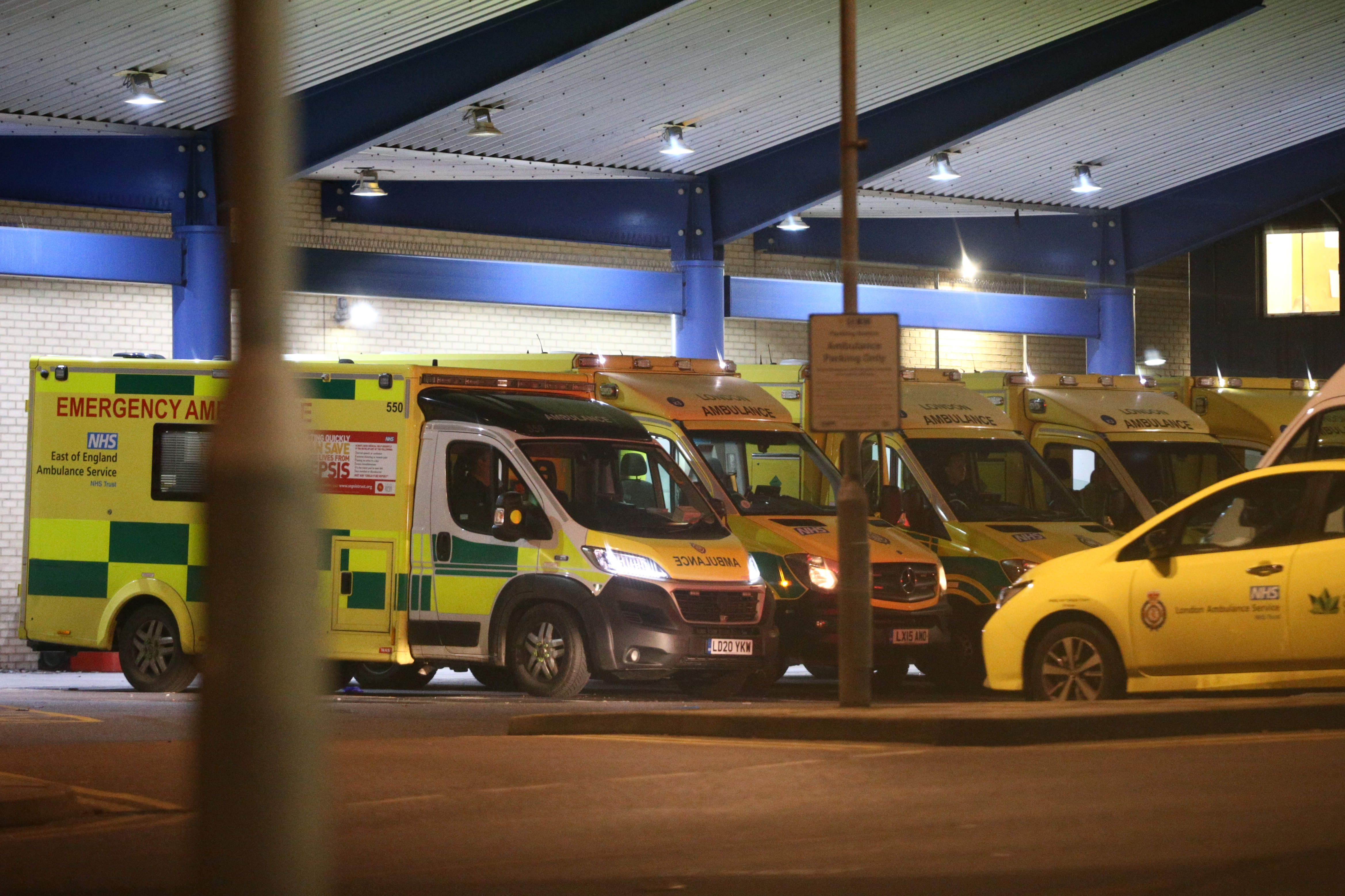 Hospital trust A&E improves despite patients sleeping in corridors