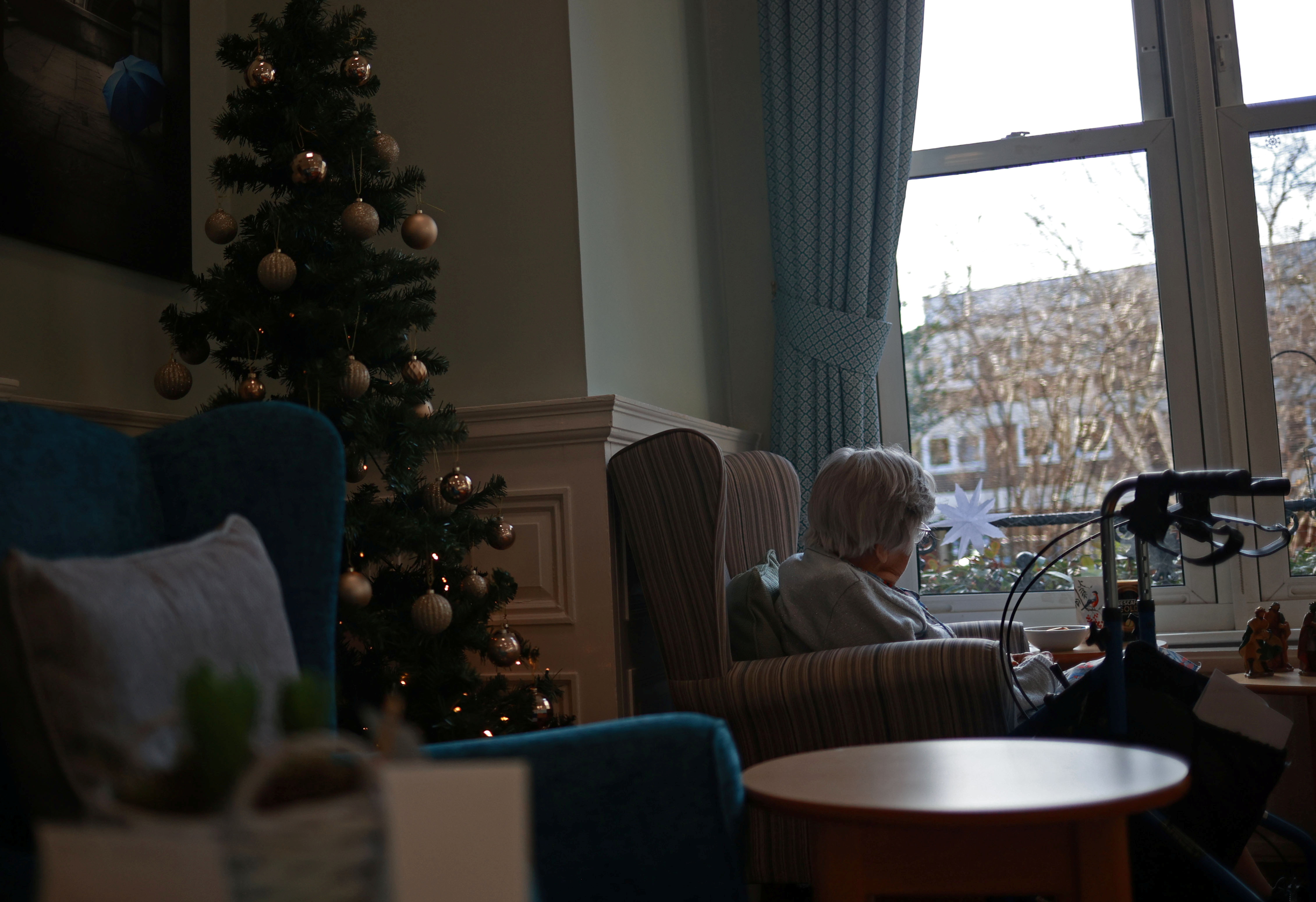 Christmas Day in a London care home