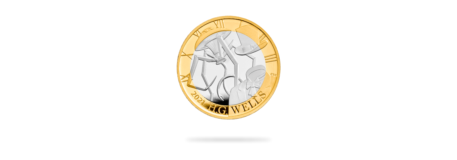 HG Wells fans slam mistake on War of the Worlds tripod for £2 coin