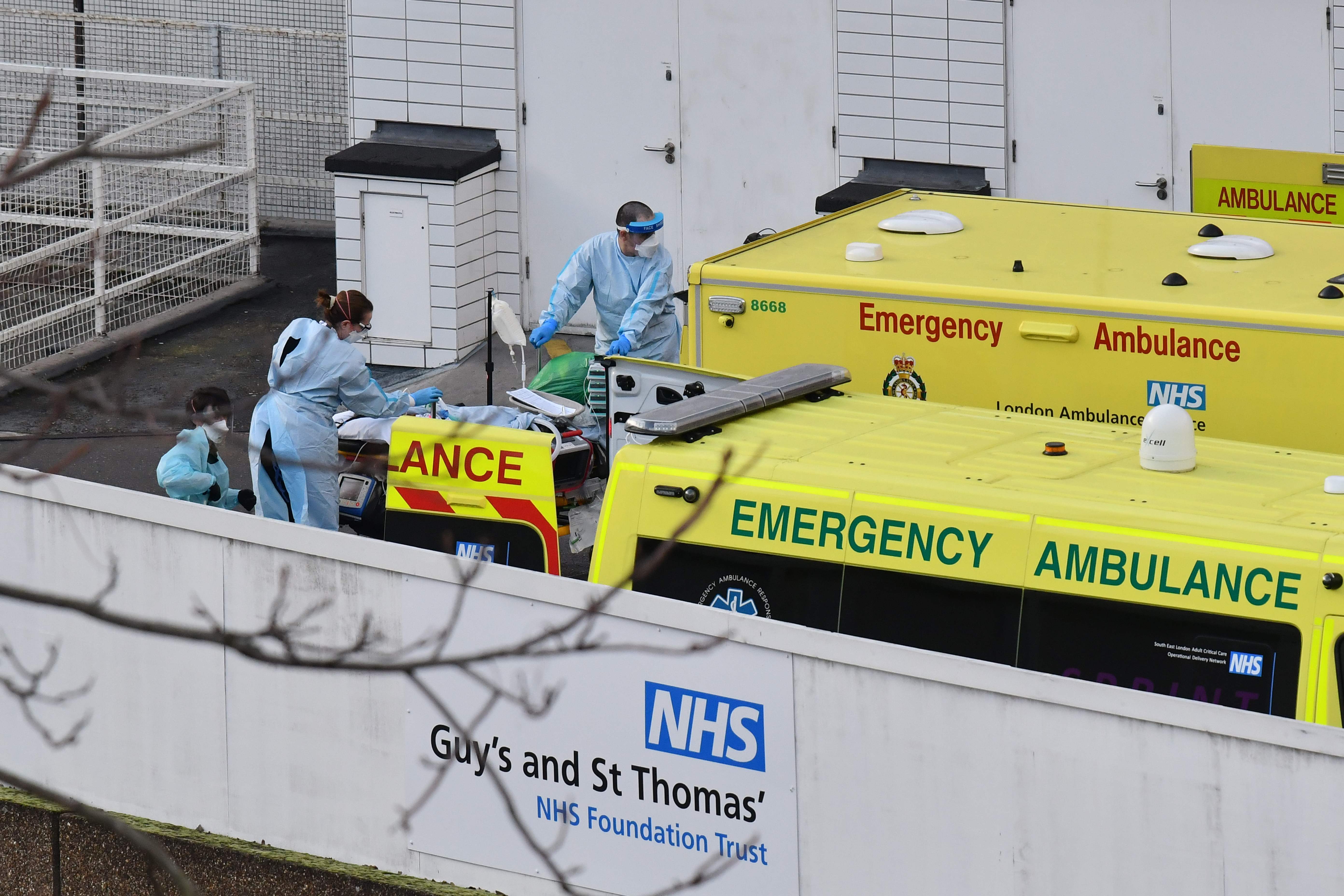 Fears as London hospitals on verge of being overrun by Covid patients