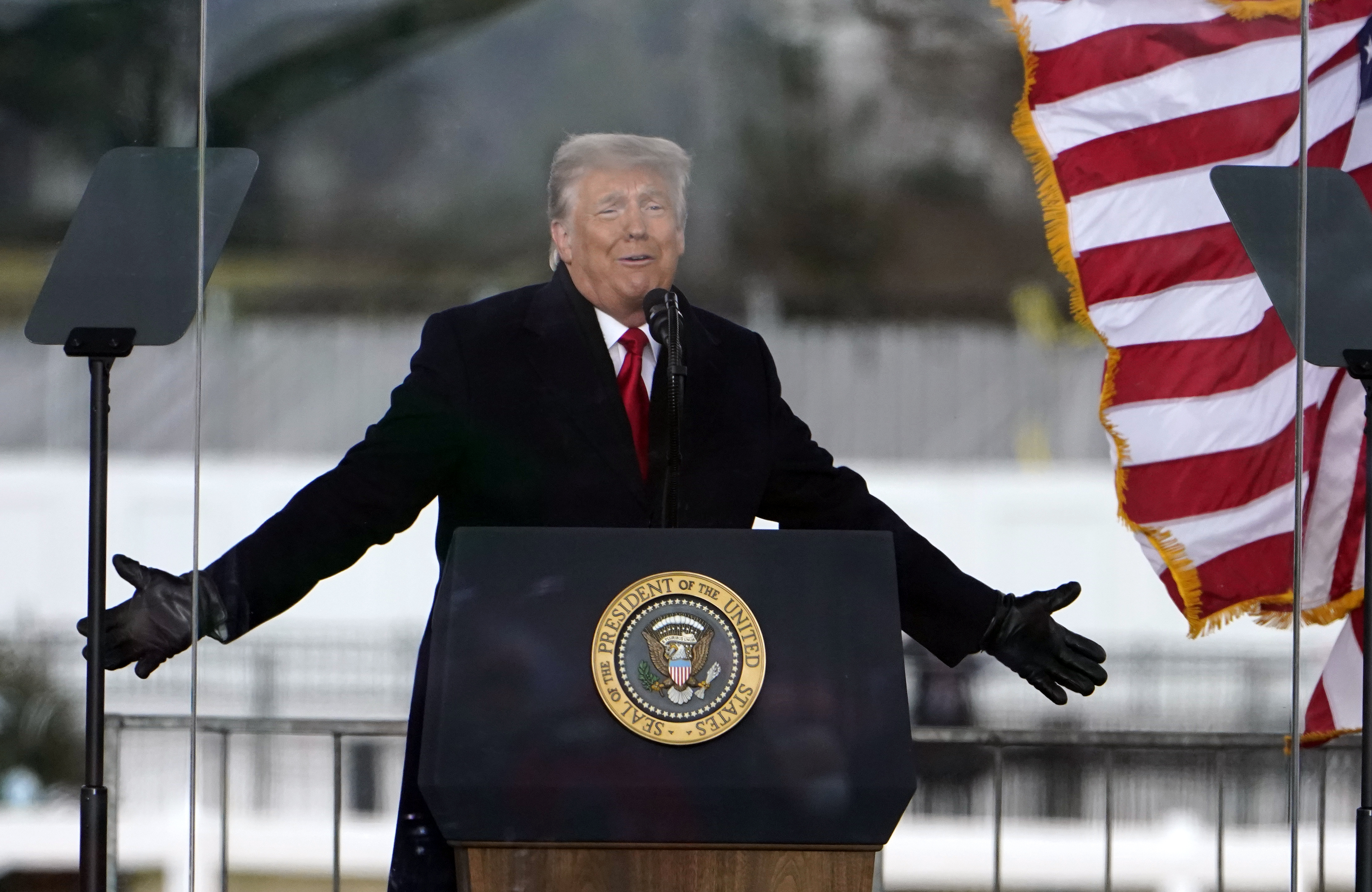 The conspiracy theories Donald Trump whipped up ahead of Capitol riots