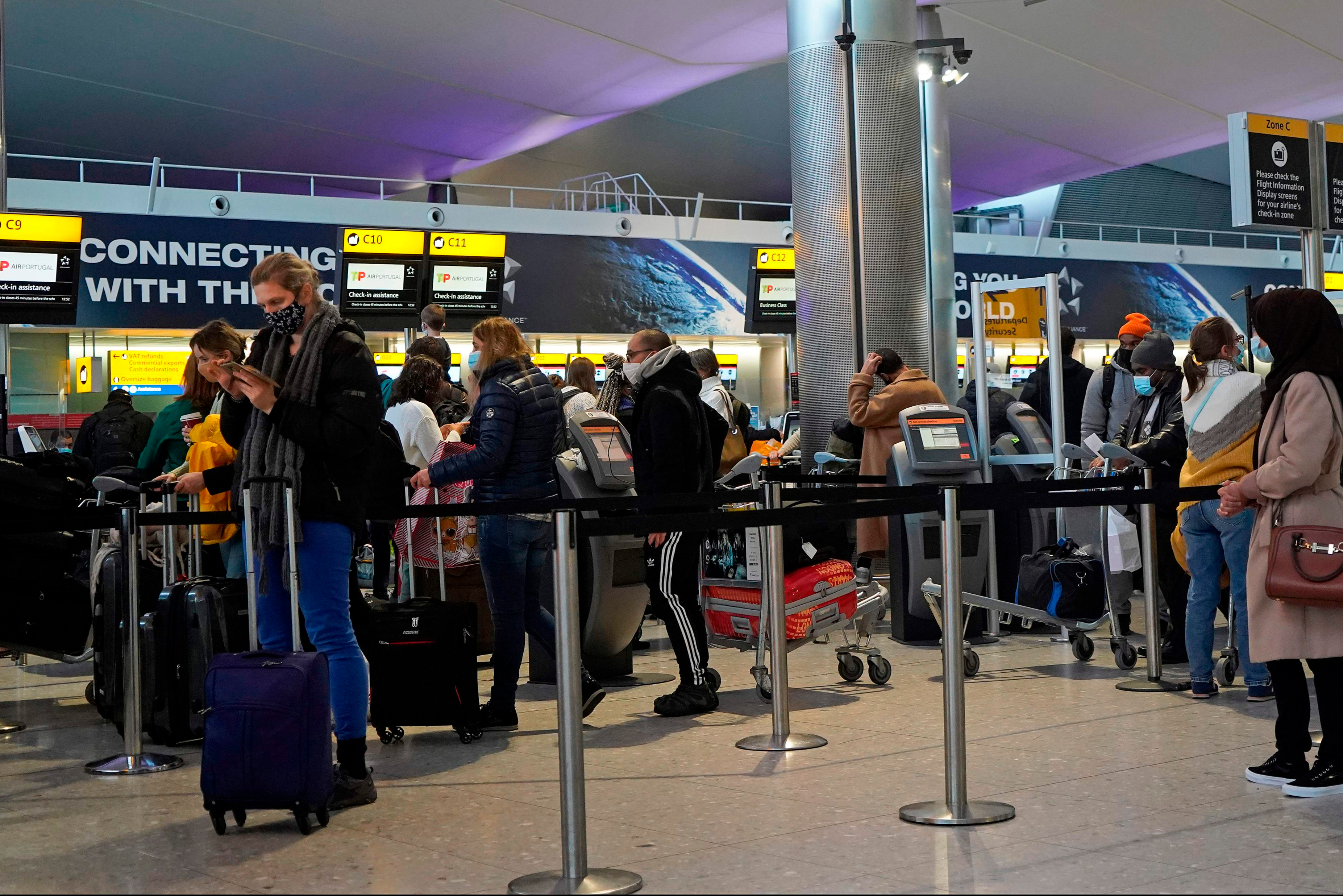 Travellers must get a negative Covid test as London cases soar
