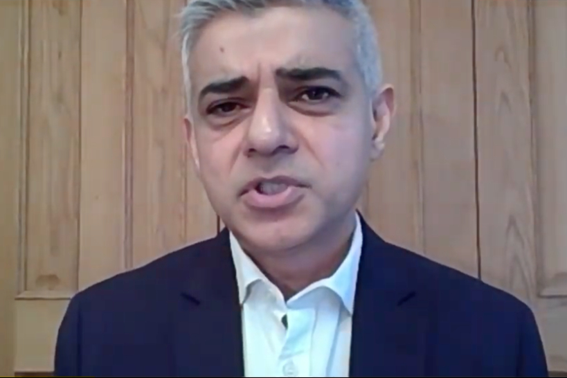 1 in 20 Londoners have Covid in parts of the capital, mayor warns