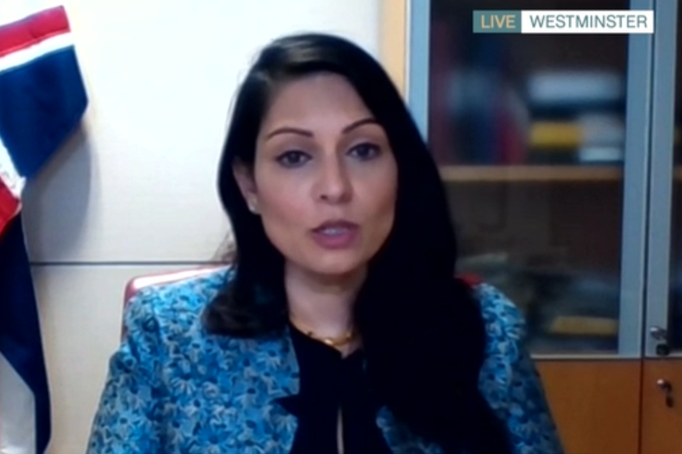 No 10 contradicts Patel’s comments saying people should exercise alone